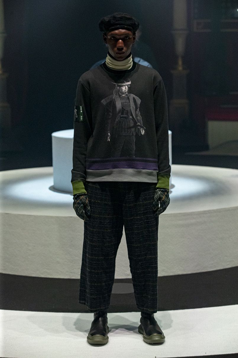 Undercover Undercover A/W 20' Throne of Blood Wool Rolled-Cuff Trousers Size US 33 - 11 Thumbnail