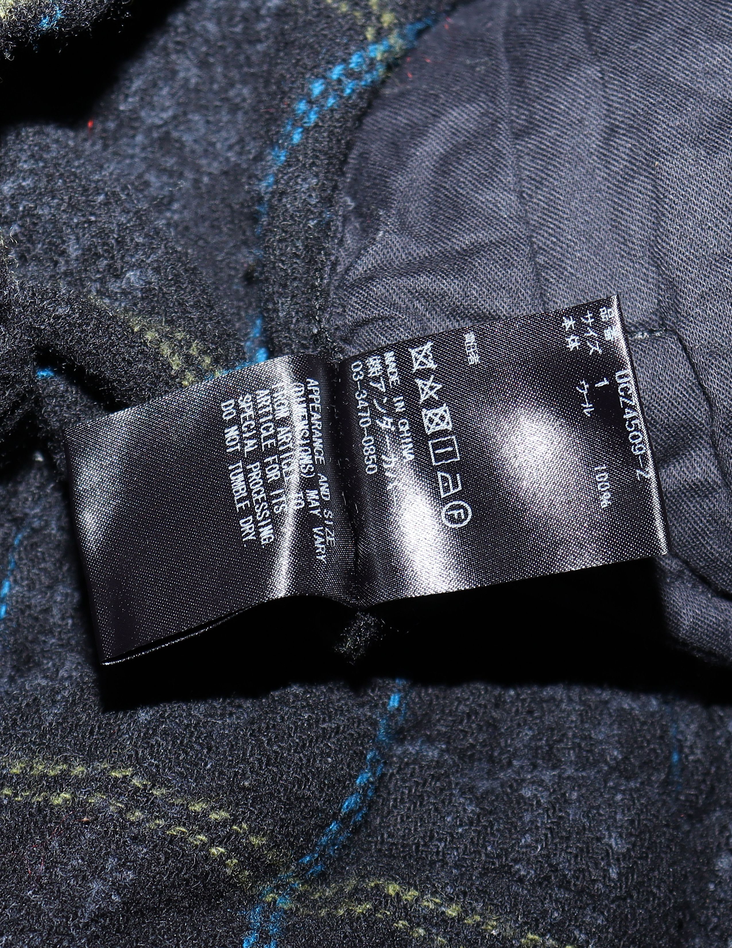 Undercover Undercover A/W 20' Throne of Blood Wool Rolled-Cuff Trousers Size US 33 - 10 Thumbnail