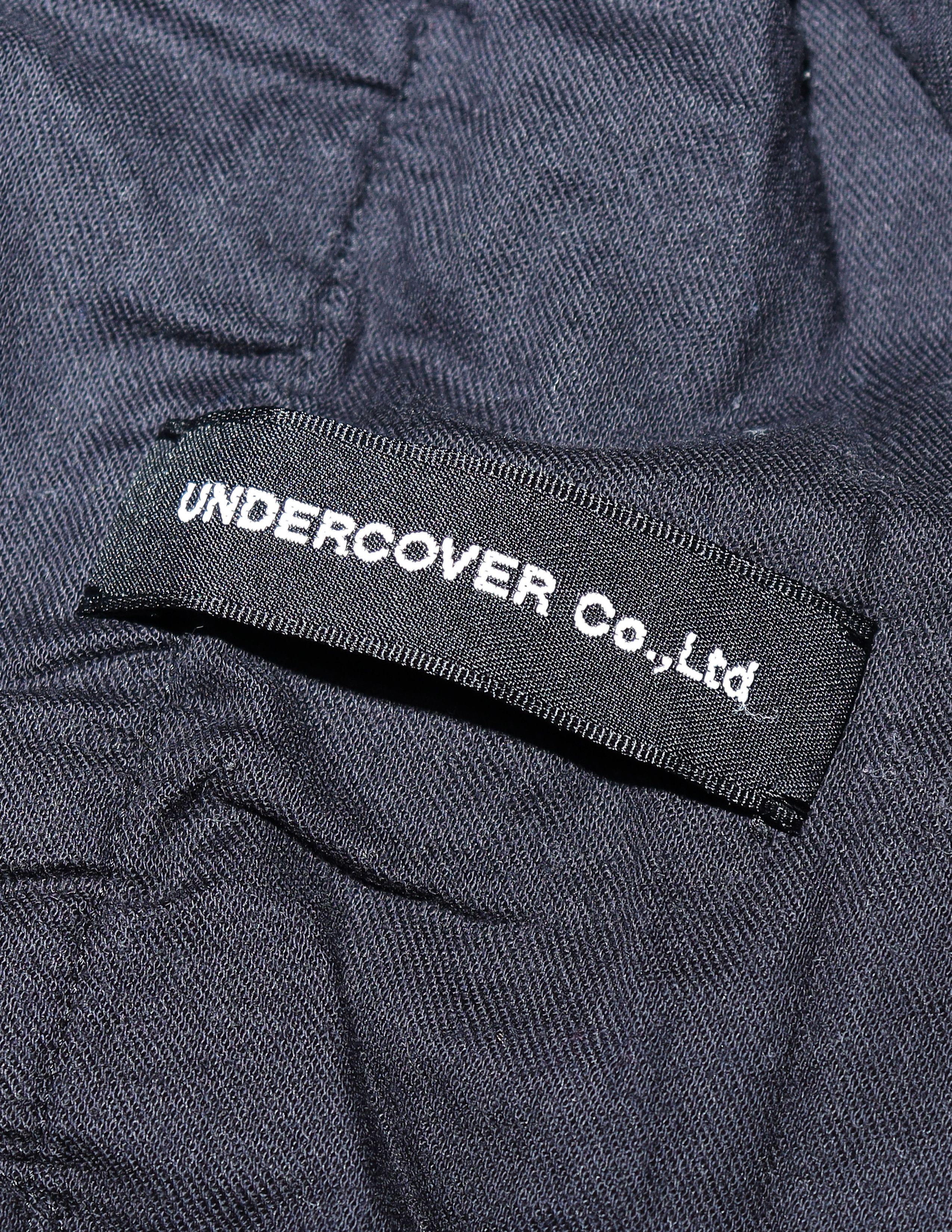 Undercover Undercover A/W 20' Throne of Blood Wool Rolled-Cuff Trousers Size US 33 - 3 Thumbnail