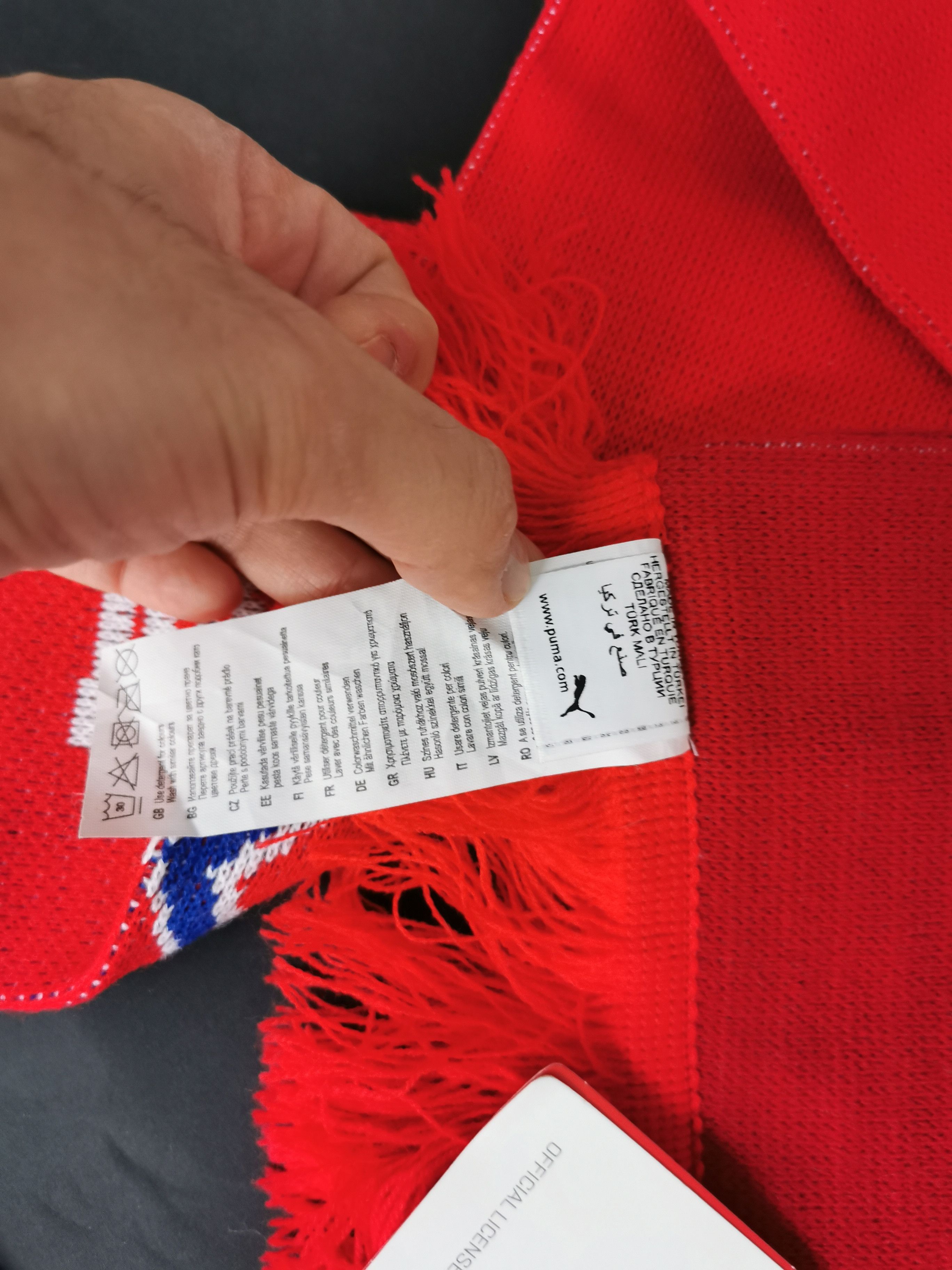 Puma Puma Czech Republic football scarf fan OS unisex BNWT Size ONE SIZE - 9 Thumbnail