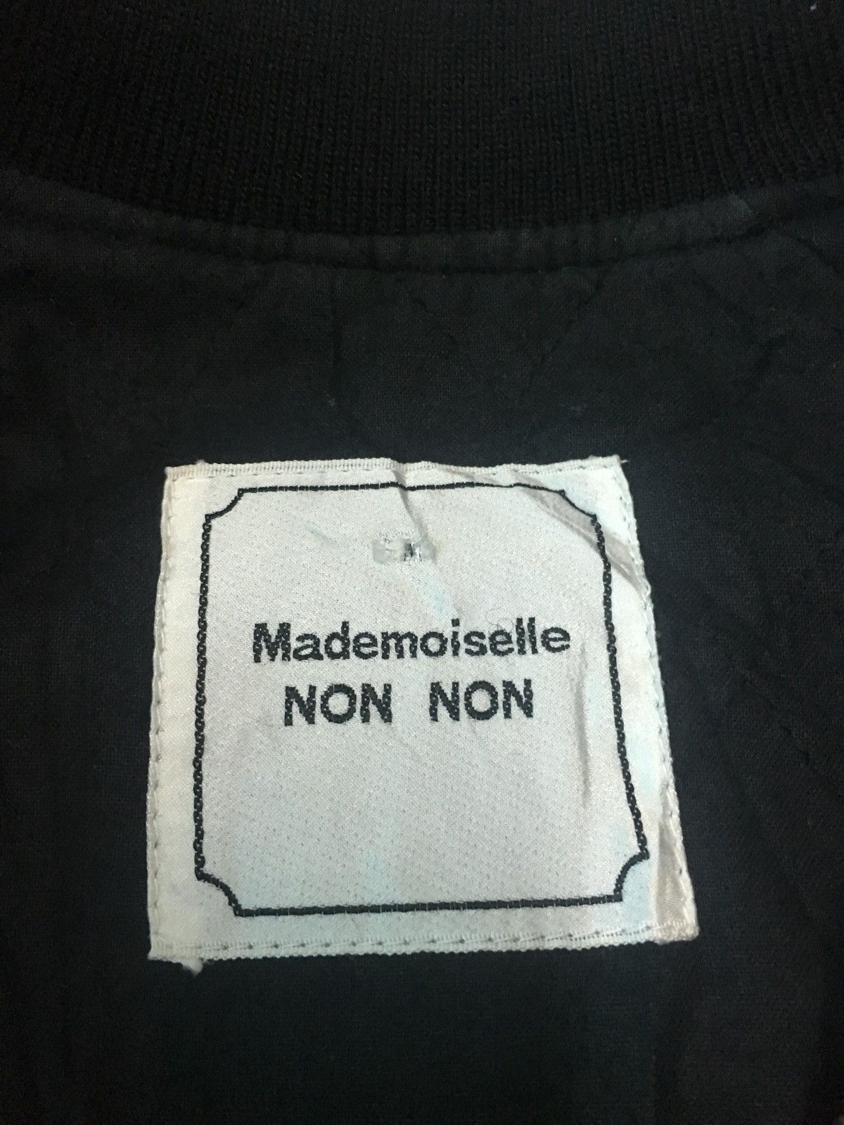Vintage Mademoiselle Non Non Sport Wool Bomber Heavy Jacket Size US M / EU 48-50 / 2 - 5 Thumbnail
