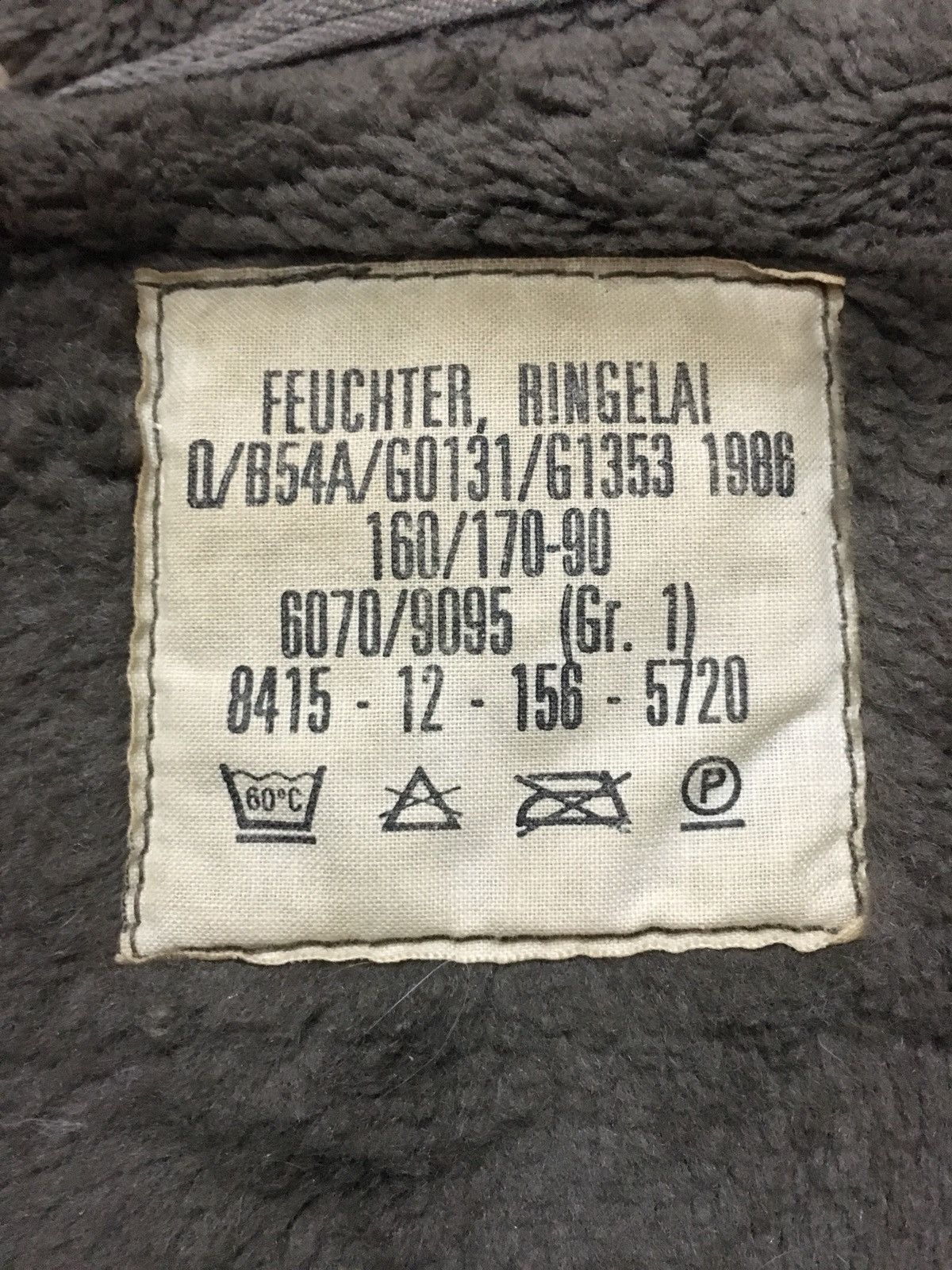 Vintage Vintage German Heavy Jacket Parka Hoodie Military Feuchter Size US L / EU 52-54 / 3 - 11 Thumbnail