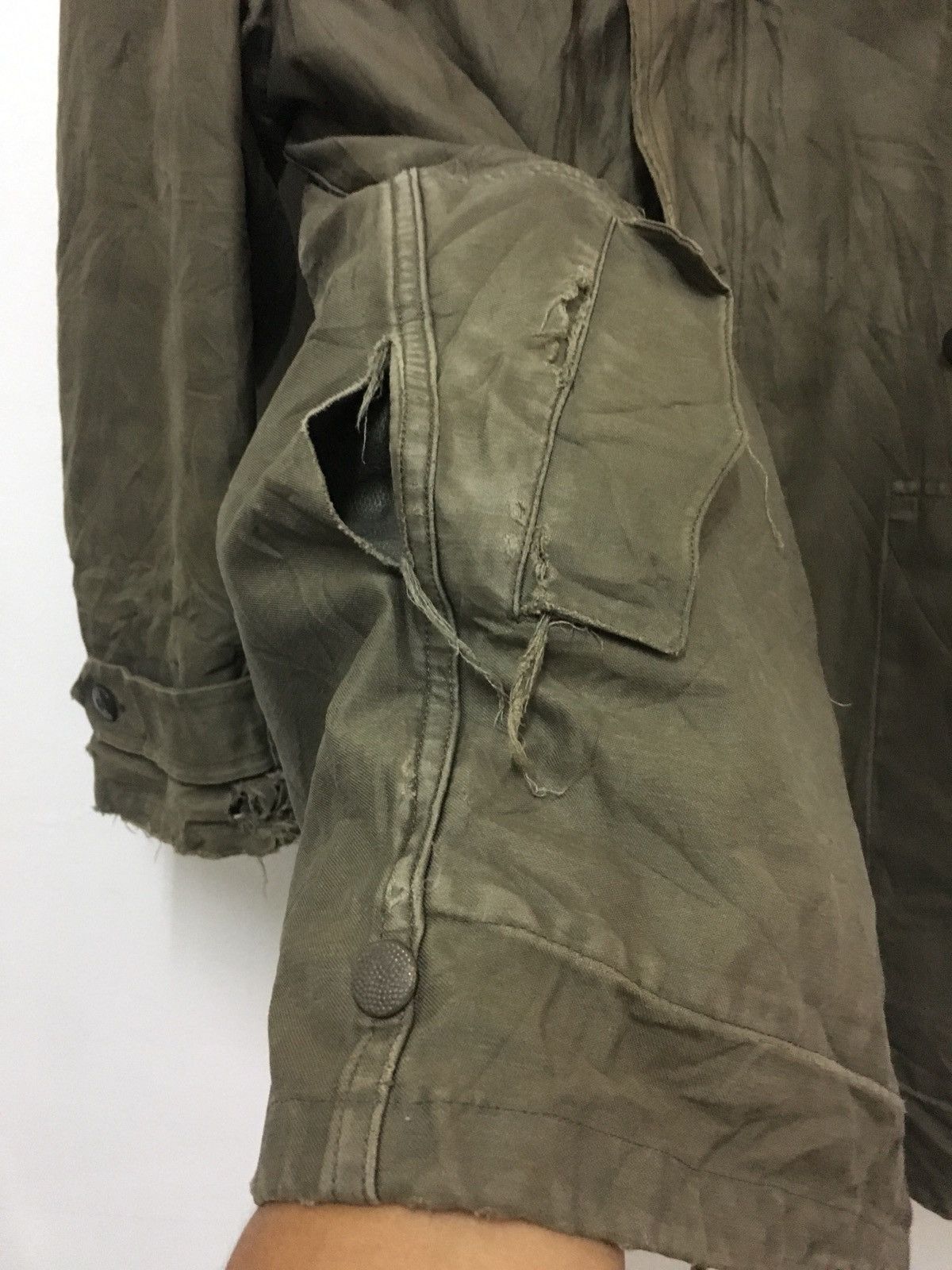 Vintage Vintage German Heavy Jacket Parka Hoodie Military Feuchter Size US L / EU 52-54 / 3 - 5 Thumbnail