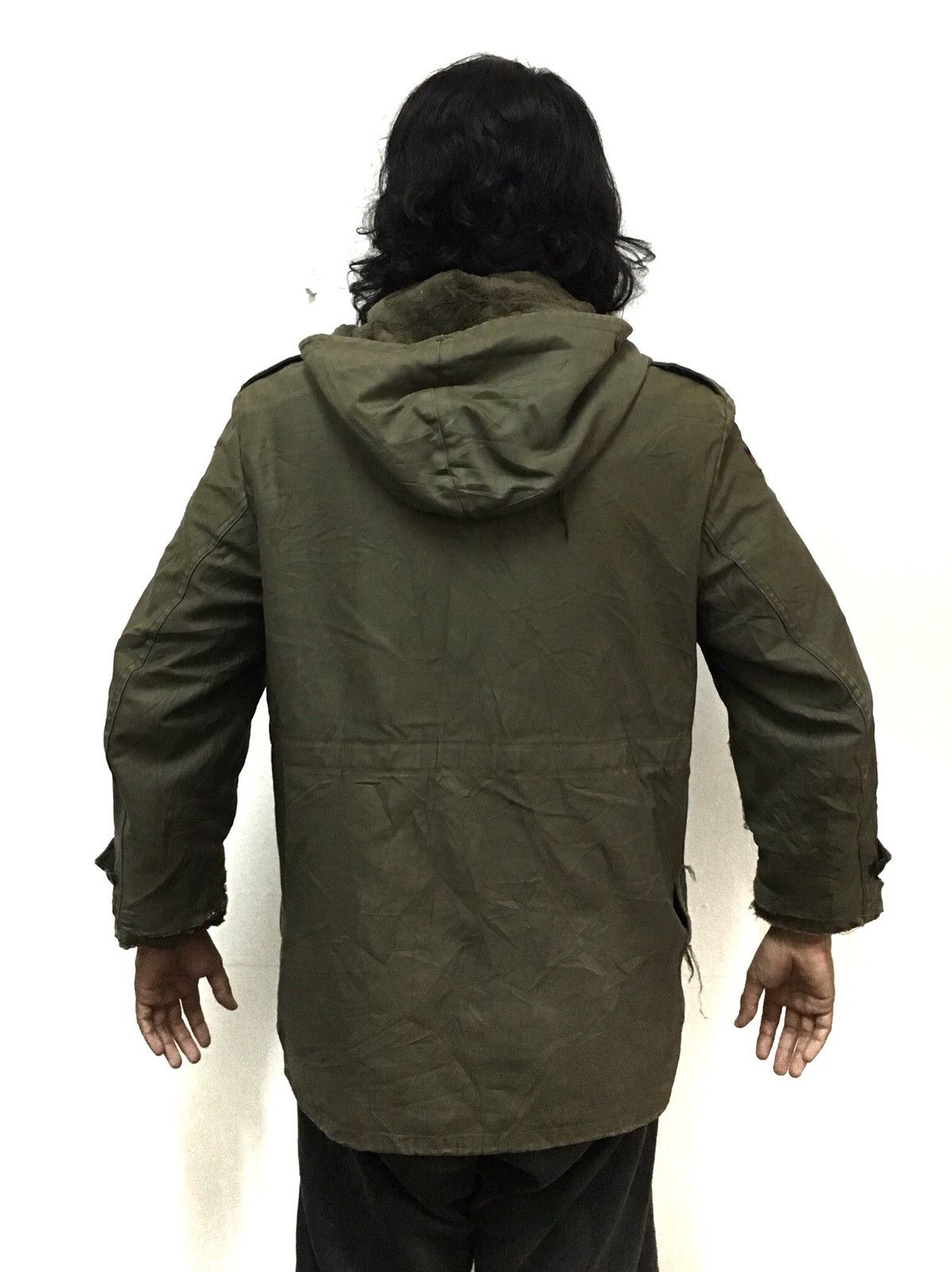 Vintage Vintage German Heavy Jacket Parka Hoodie Military Feuchter Size US L / EU 52-54 / 3 - 8 Thumbnail