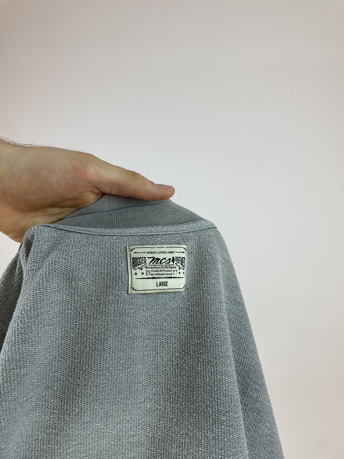 Vintage Marlboro Classics Vintage washed grey cardigan full zip Size US L / EU 52-54 / 3 - 9 Thumbnail
