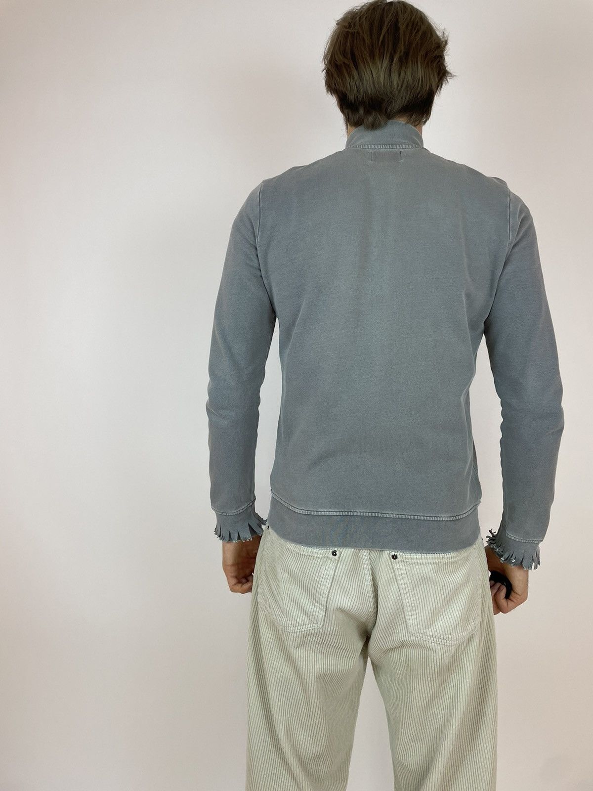 Vintage Marlboro Classics Vintage washed grey cardigan full zip Size US L / EU 52-54 / 3 - 8 Thumbnail