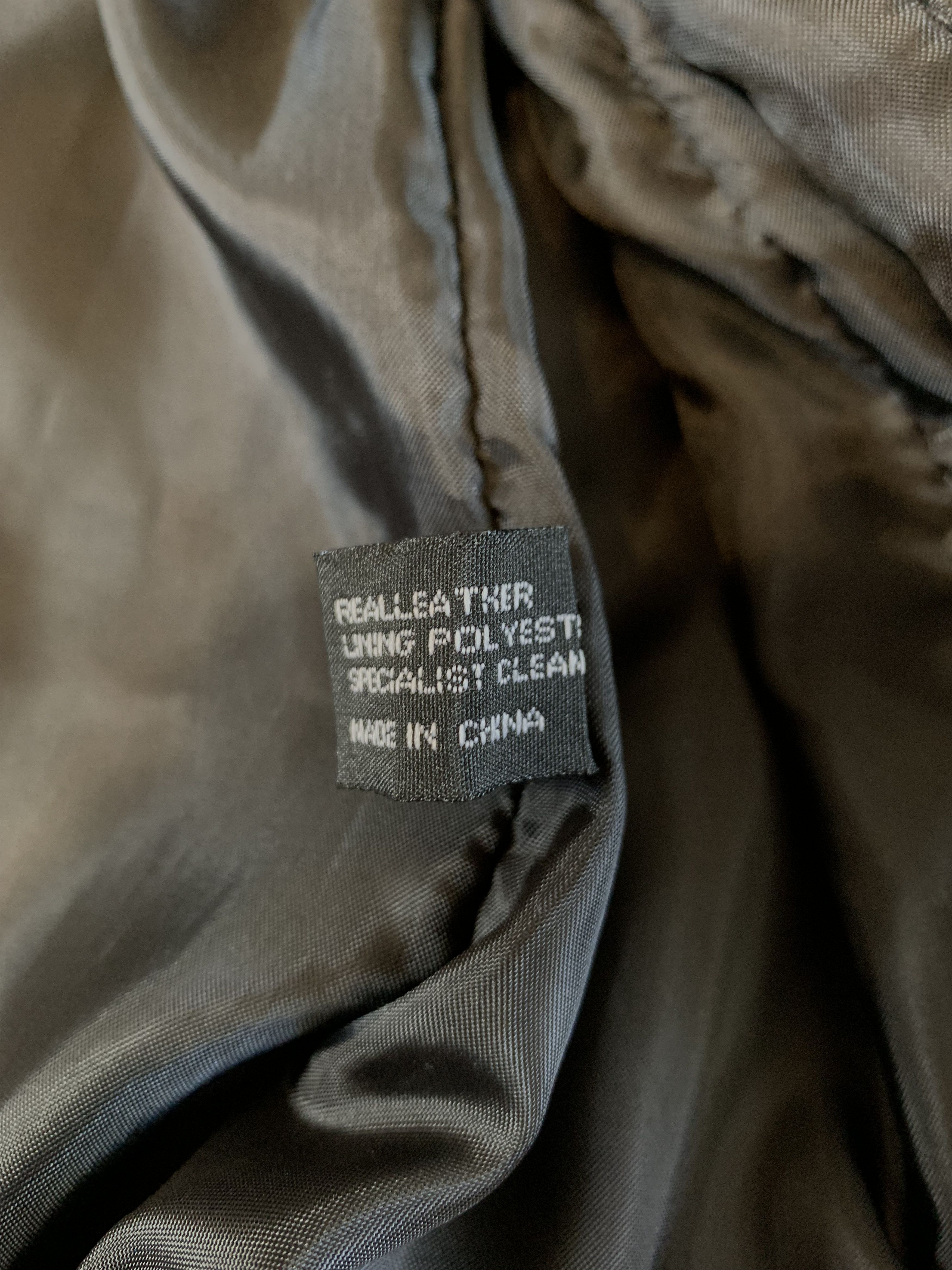 Genuine Leather × Japanese Brand × Vintage Postal Style Genuine Long Leather Coat Matrix Space Cowboy Size US L / EU 52-54 / 3 - 13 Thumbnail
