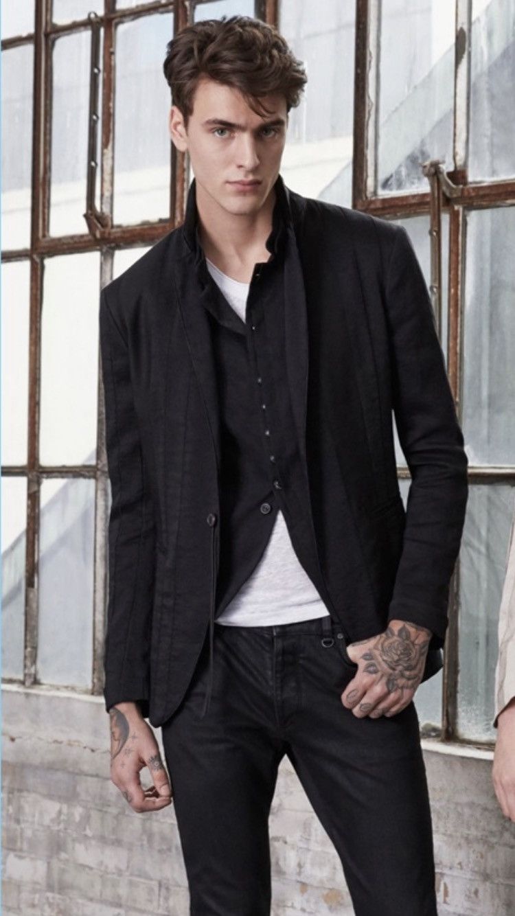 John Varvatos One button plackets jacket. 54 Size US L / EU 52-54 / 3 - 1 Thumbnail