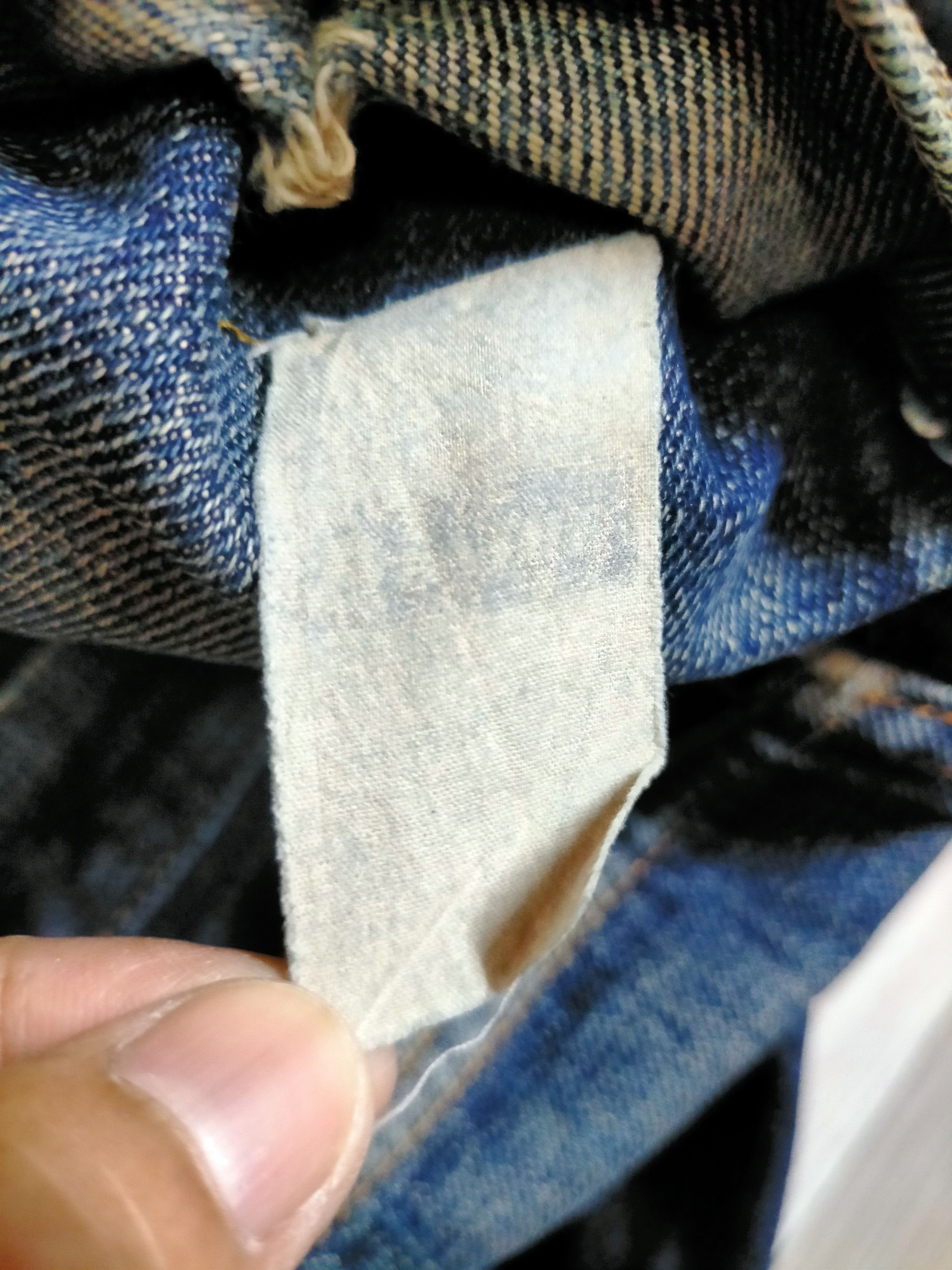 Denime Made in Japan Distressed Denim Selvedge Jeans Size US 30 / EU 46 - 19 Thumbnail