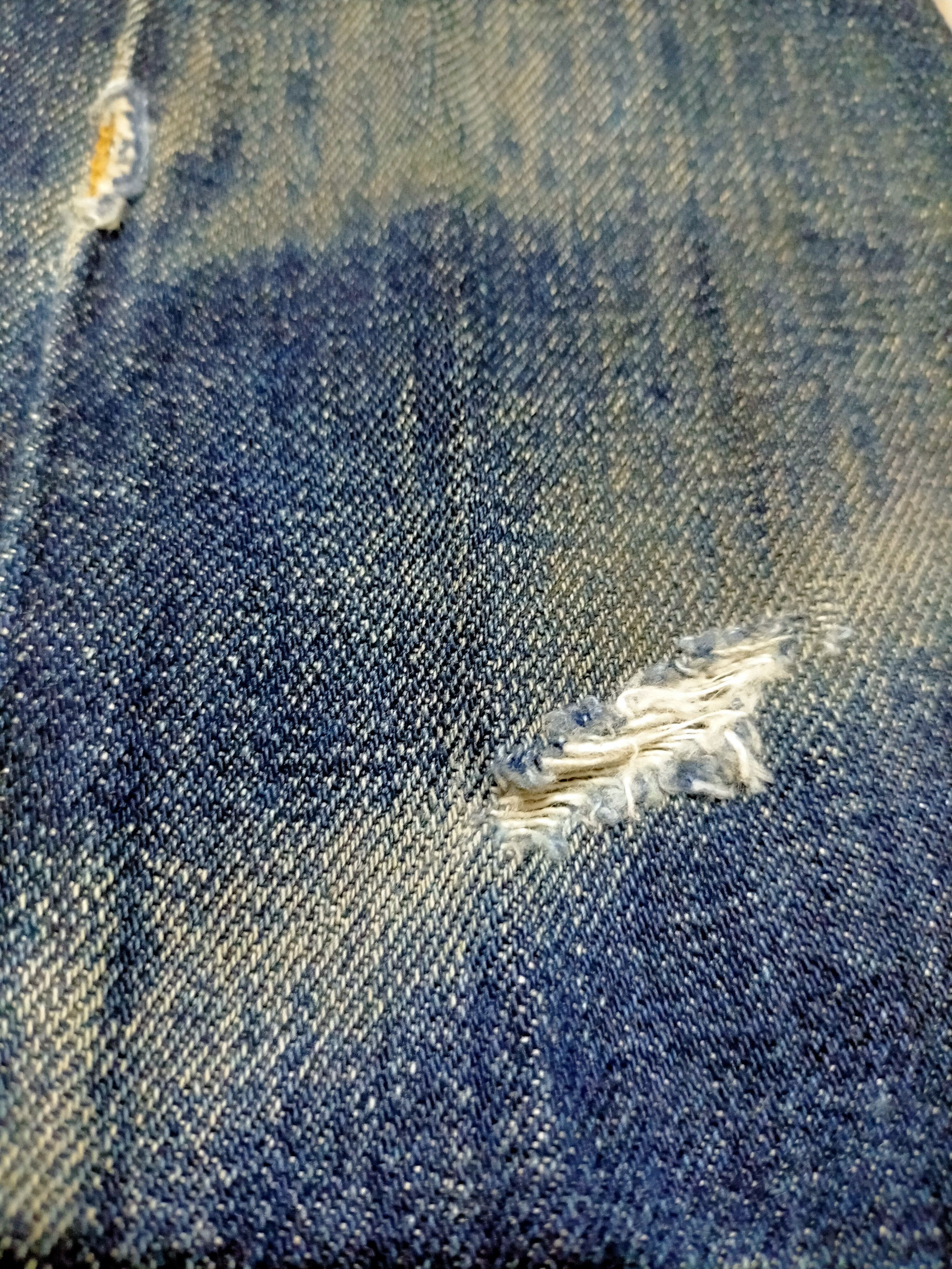 Denime Made in Japan Distressed Denim Selvedge Jeans Size US 30 / EU 46 - 15 Thumbnail