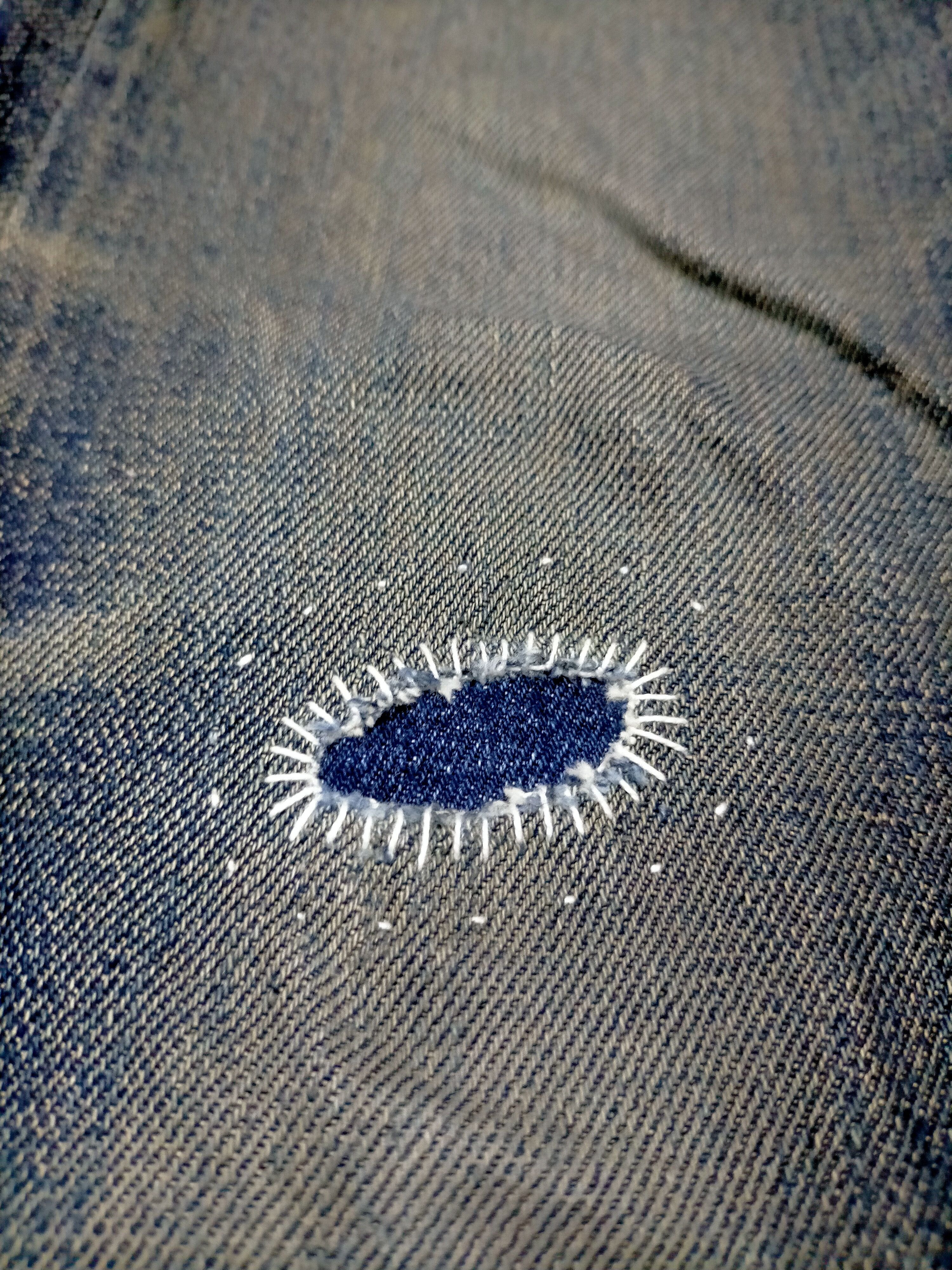 Denime Made in Japan Distressed Denim Selvedge Jeans Size US 30 / EU 46 - 13 Thumbnail