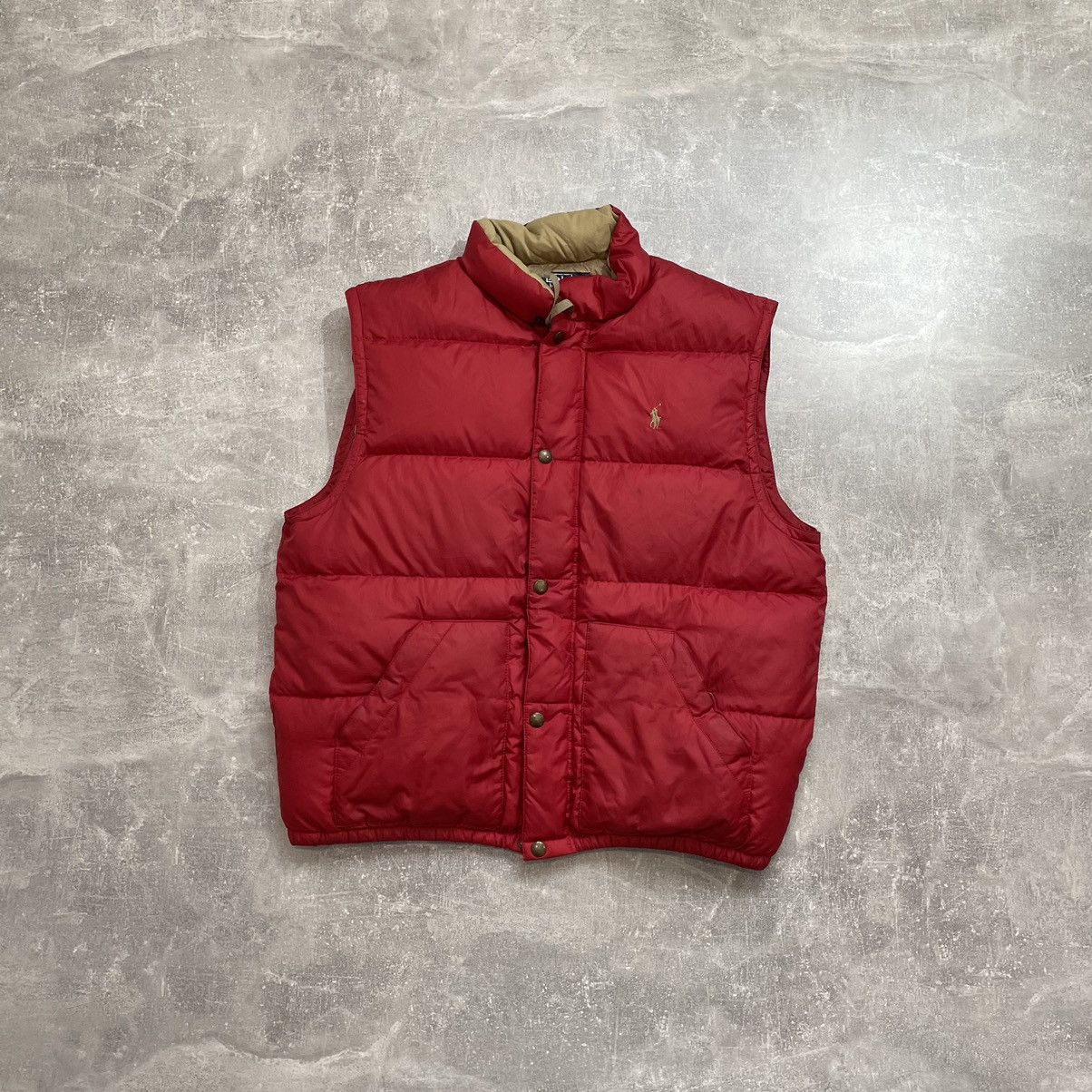 Polo Ralph Lauren down puffer vest rrl prl mercer old money