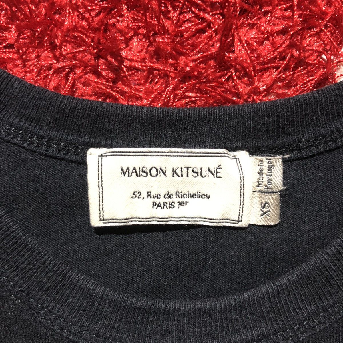 Maison Kitsune Rare‼️🔥Maison Kitsune Paris Spellout T-Shirt Size S / US 4 / IT 40 - 3 Thumbnail