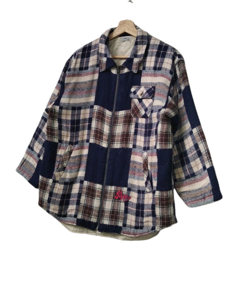 🔥🔥Vintage Papp Patchwork Style Zipper Jacket