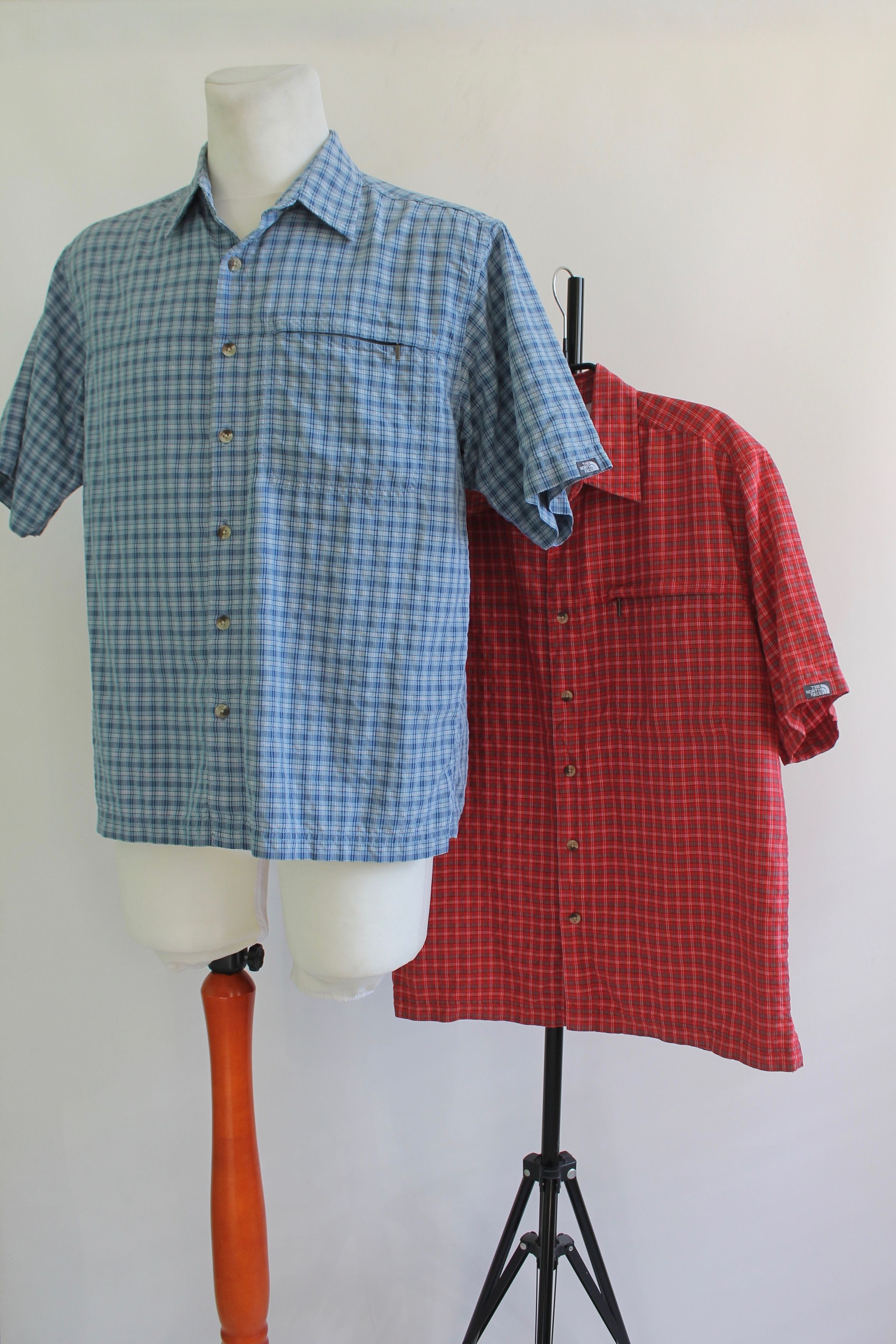 The North Face Vintage The North Face SET SHIRT check short sleeve Size US M / EU 48-50 / 2 - 2 Thumbnail