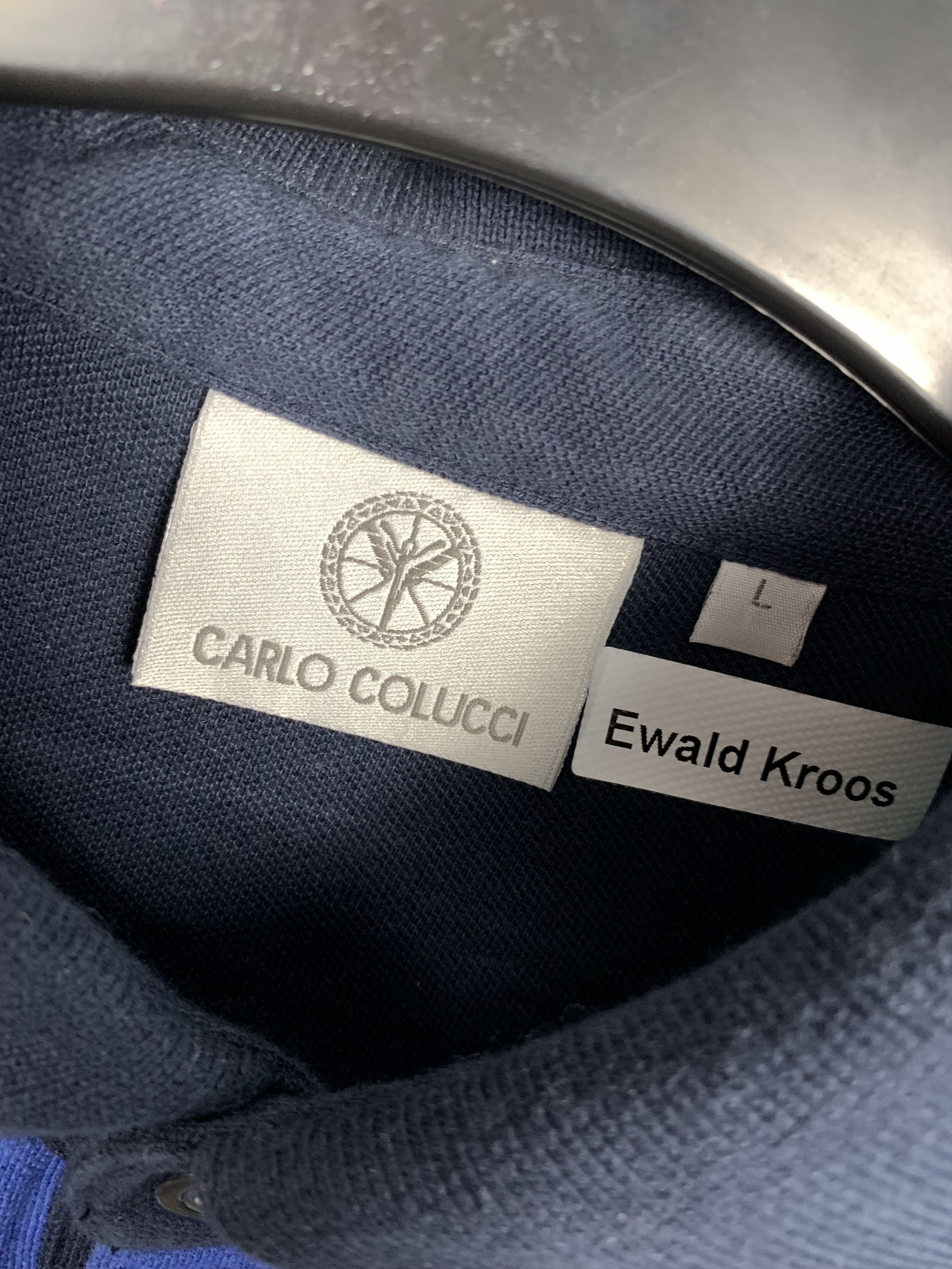 Carlo Colucci × Vintage Carlo Colucci Mens Vintage Polo Shirt Size US L / EU 52-54 / 3 - 4 Thumbnail