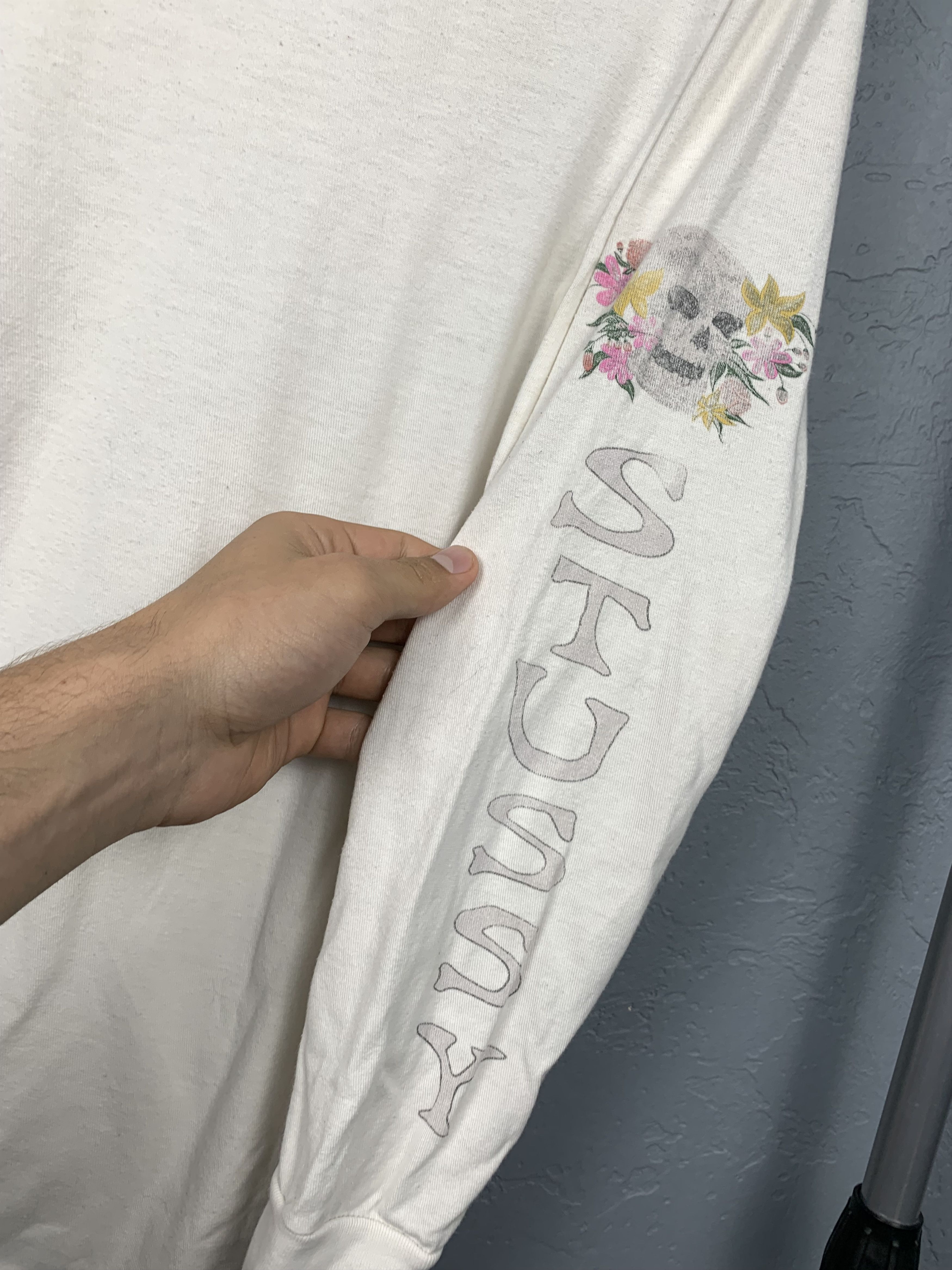Stussy Stussy Vintage Faded Mens Long Sleeve T-Shirt Tee Thrashed Size US S / EU 44-46 / 1 - 4 Thumbnail