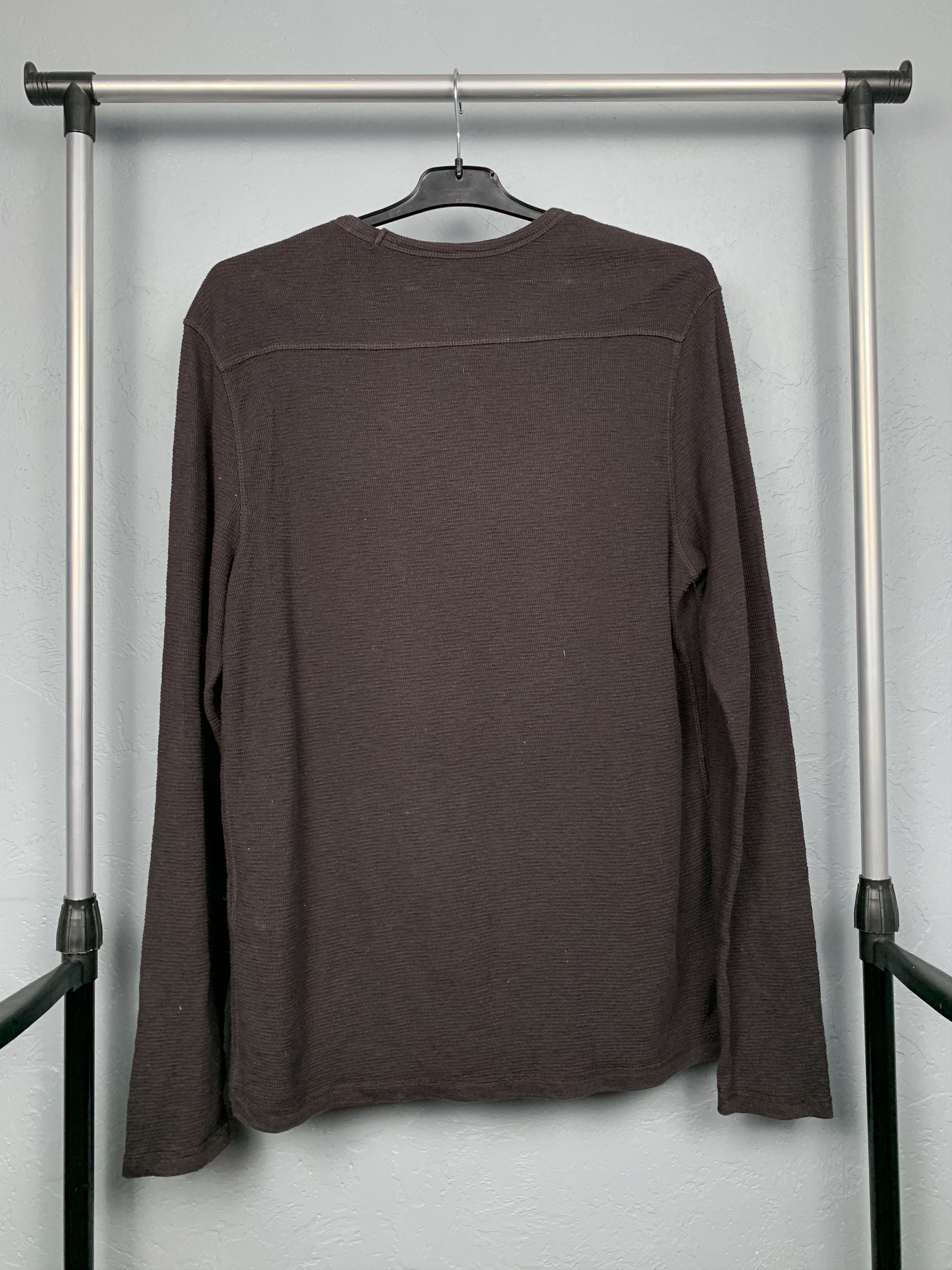 Allsaints Allsaints Mens Clash Crew Neck Long Sleeve T-Shirt Size US M / EU 48-50 / 2 - 5 Thumbnail