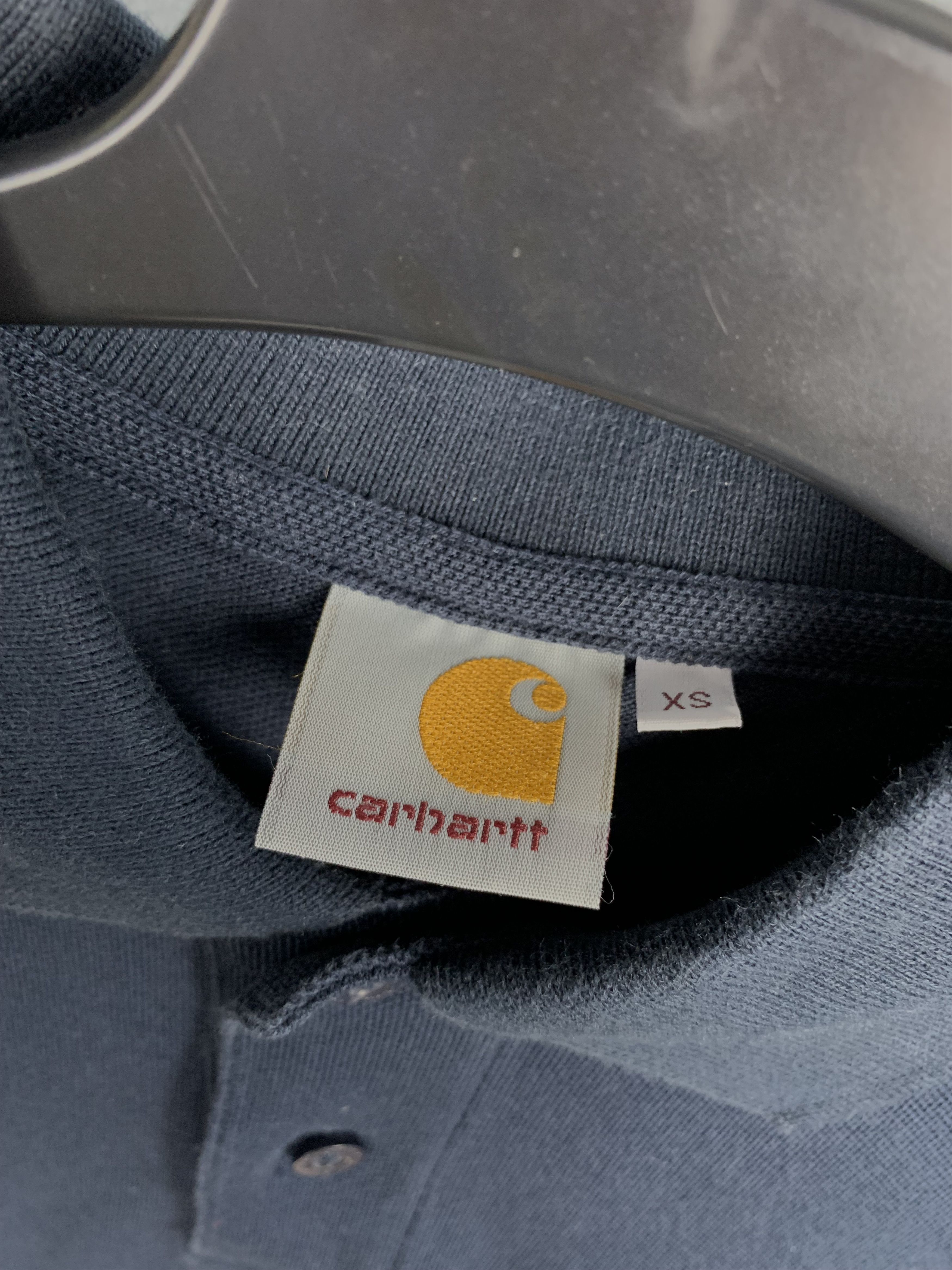 Carhartt Wip Carhartt Wip Vintage Mens Long Sleeve Polo Shirt Tee Size US XS / EU 42 / 0 - 3 Thumbnail