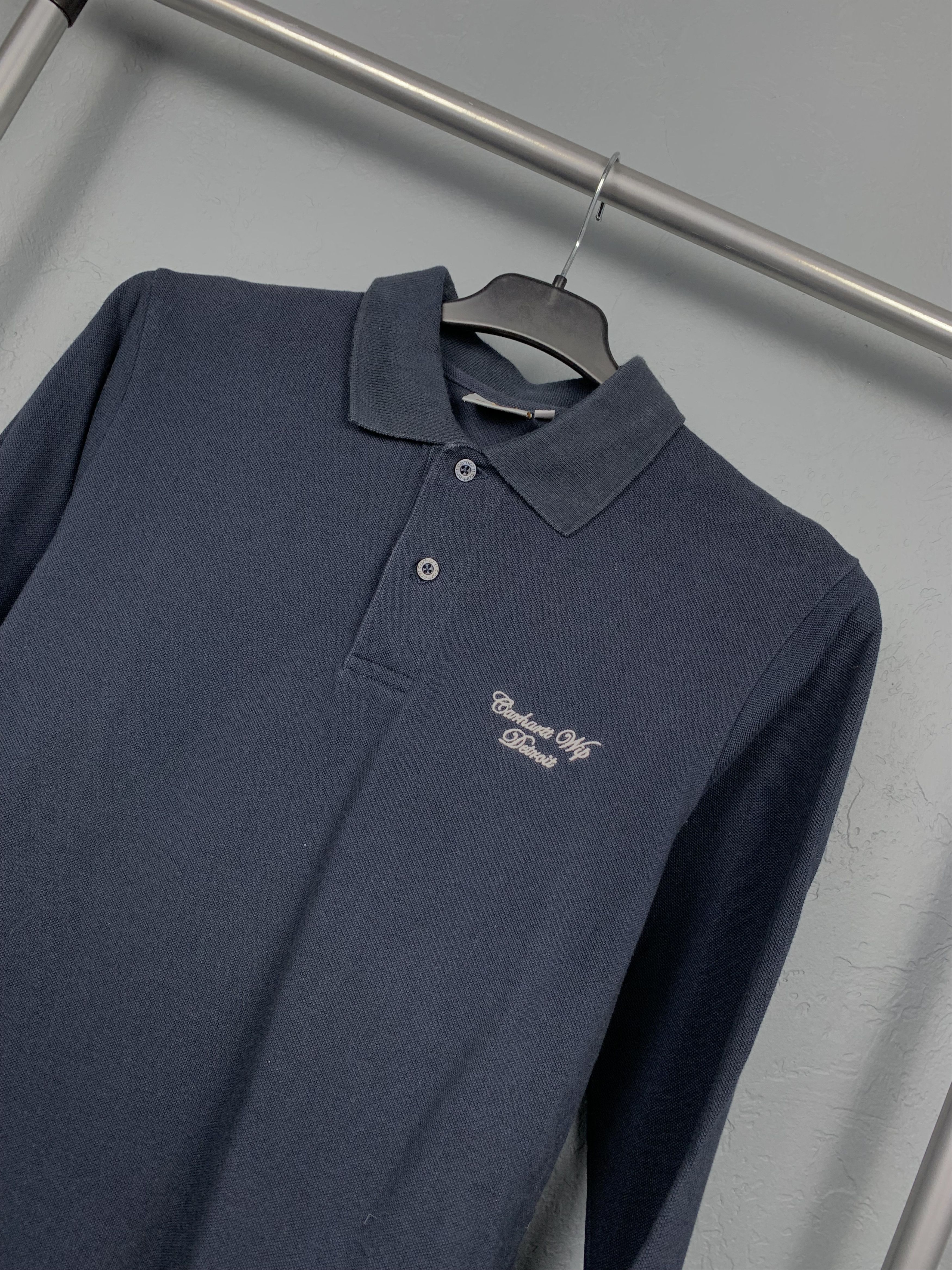 Carhartt Wip Carhartt Wip Vintage Mens Long Sleeve Polo Shirt Tee Size US XS / EU 42 / 0 - 2 Thumbnail