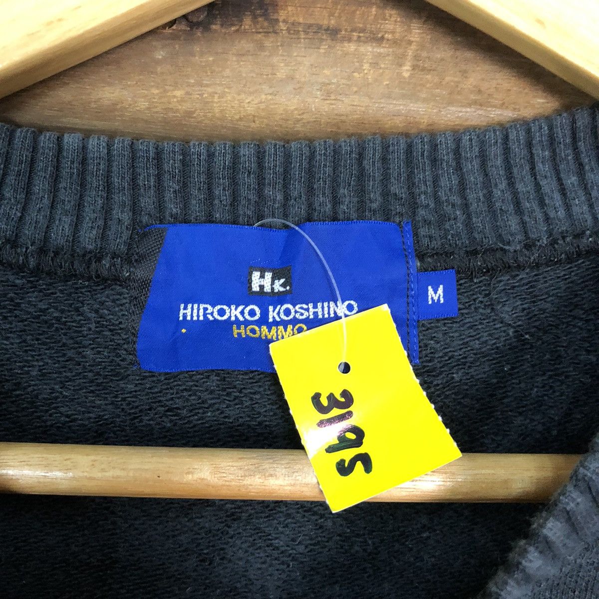Hiroko Koshino Homme Hiroko Koshino Homme japan Dark blue tag Sweatshirt #3195 Size US M / EU 48-50 / 2 - 14 Thumbnail