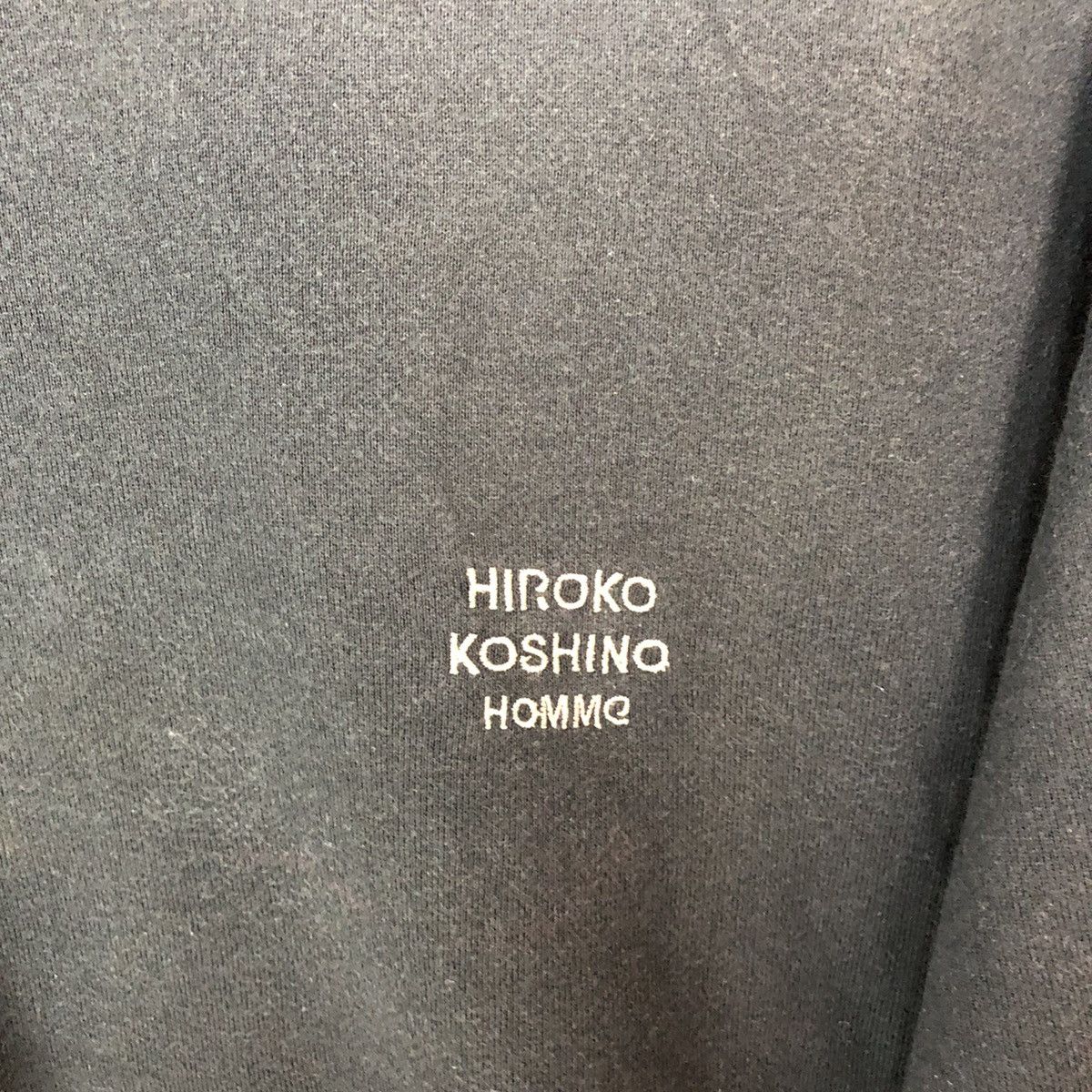 Hiroko Koshino Homme Hiroko Koshino Homme japan Dark blue tag Sweatshirt #3195 Size US M / EU 48-50 / 2 - 12 Thumbnail