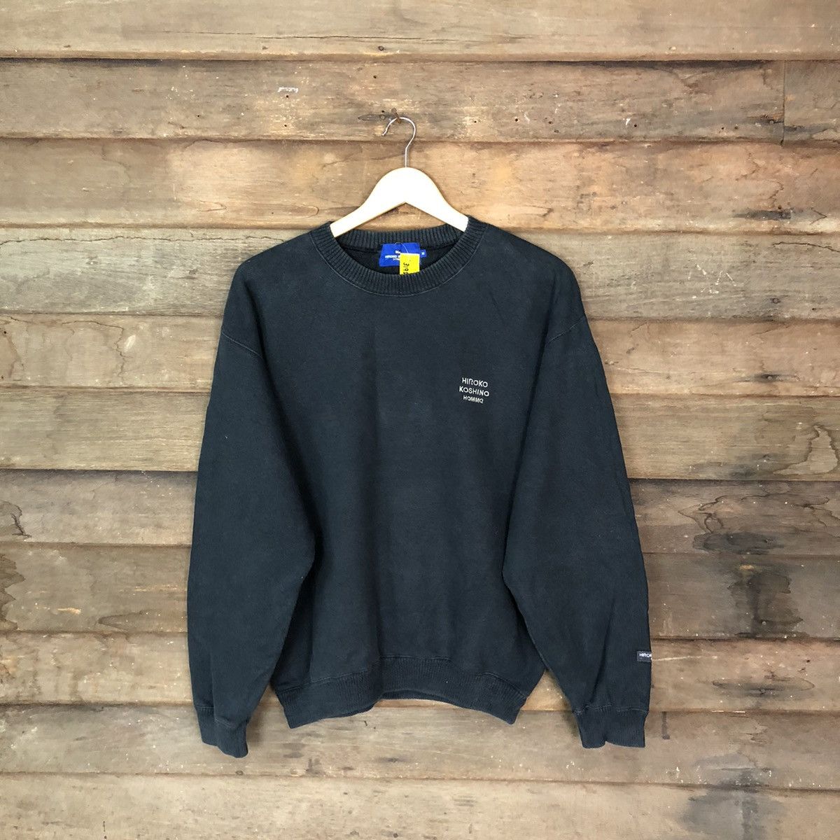 Hiroko Koshino Homme Hiroko Koshino Homme japan Dark blue tag Sweatshirt #3195 Size US M / EU 48-50 / 2 - 7 Thumbnail