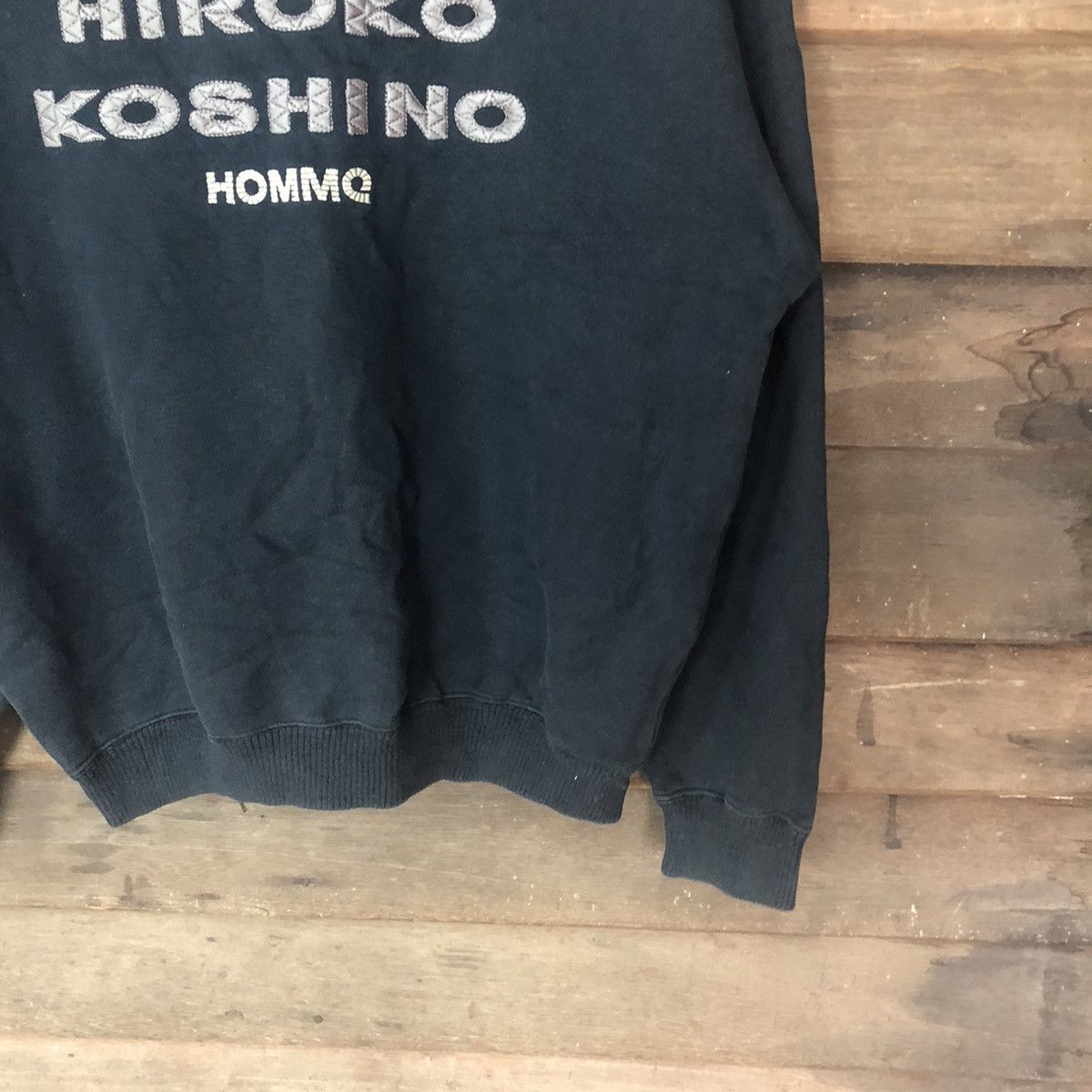 Hiroko Koshino Homme Hiroko Koshino Homme japan Dark blue tag Sweatshirt #3195 Size US M / EU 48-50 / 2 - 5 Thumbnail