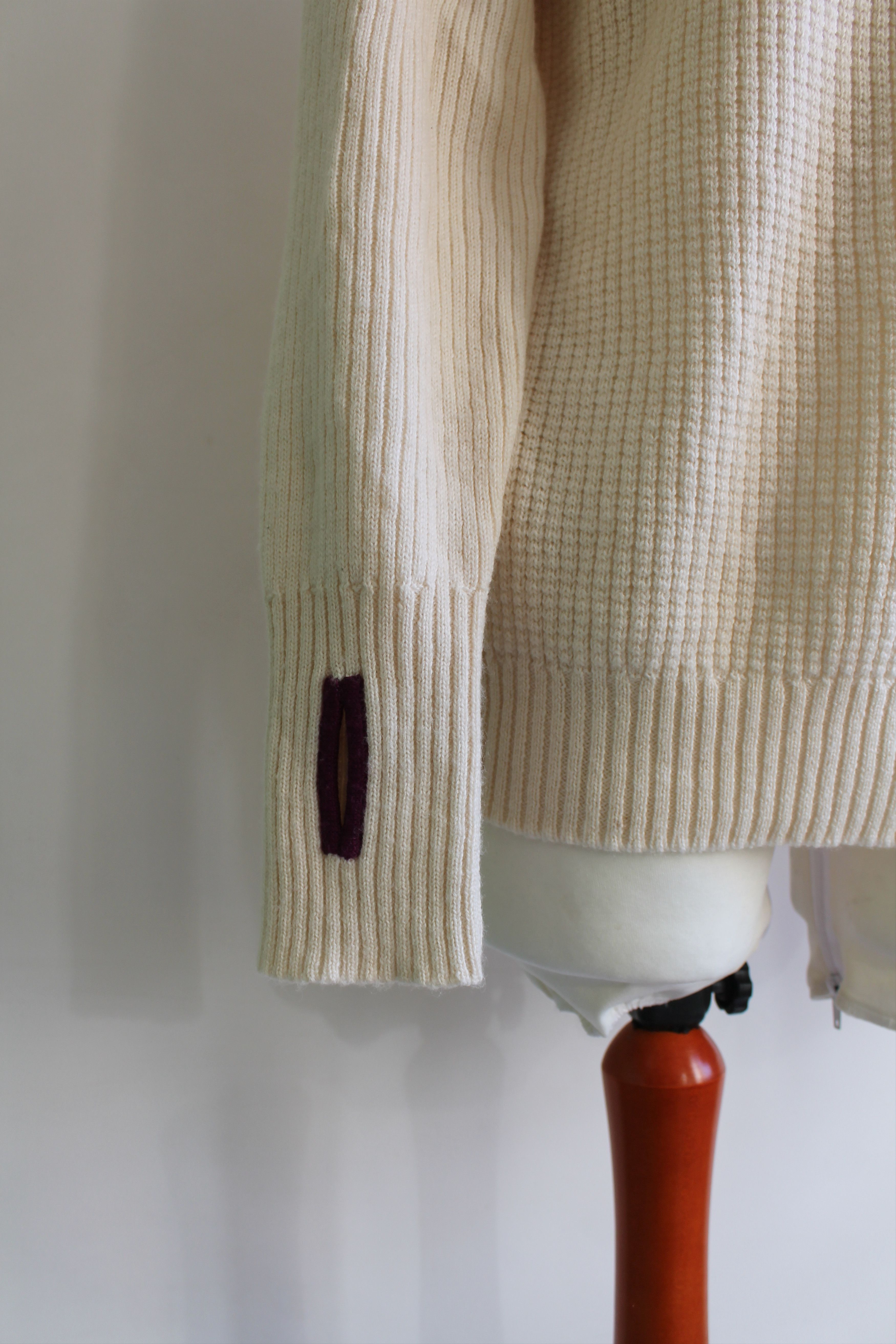 Cashmere Wool Designer Outdoor Life ULVANG Rav Sweater W Zip High Neck Ivory Knit Grailed