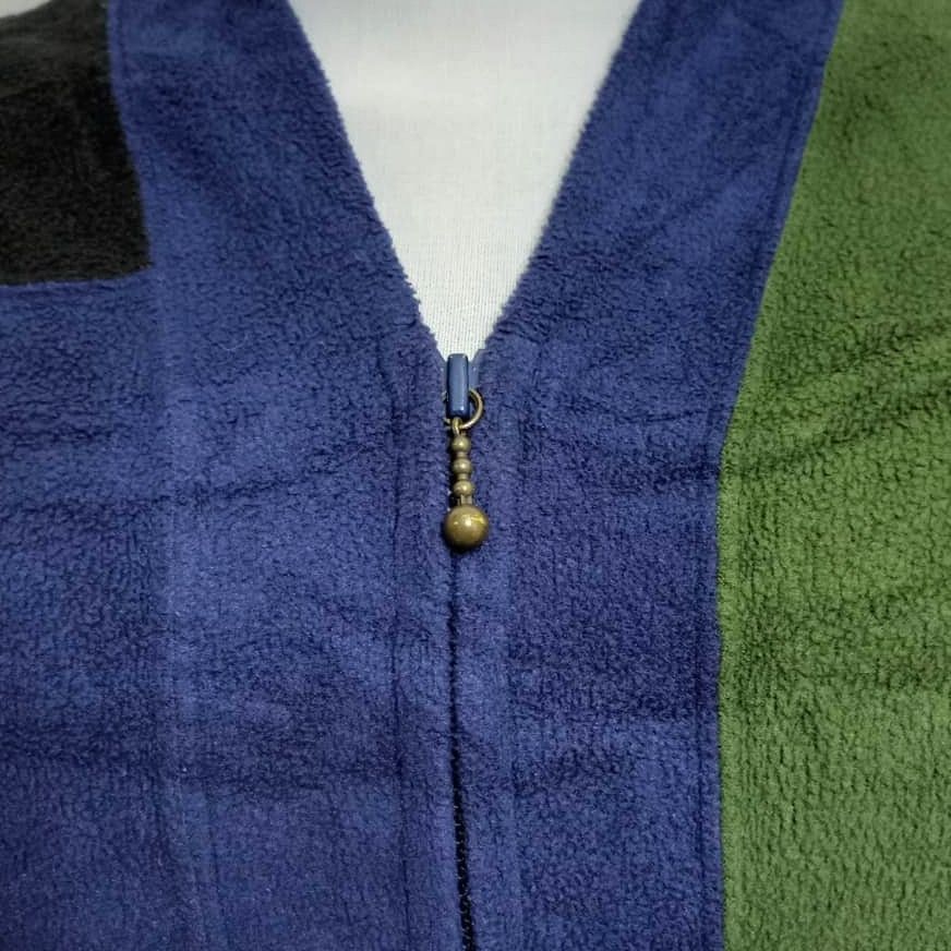Comme Des Gracons Homme Deux Patchwork Vest