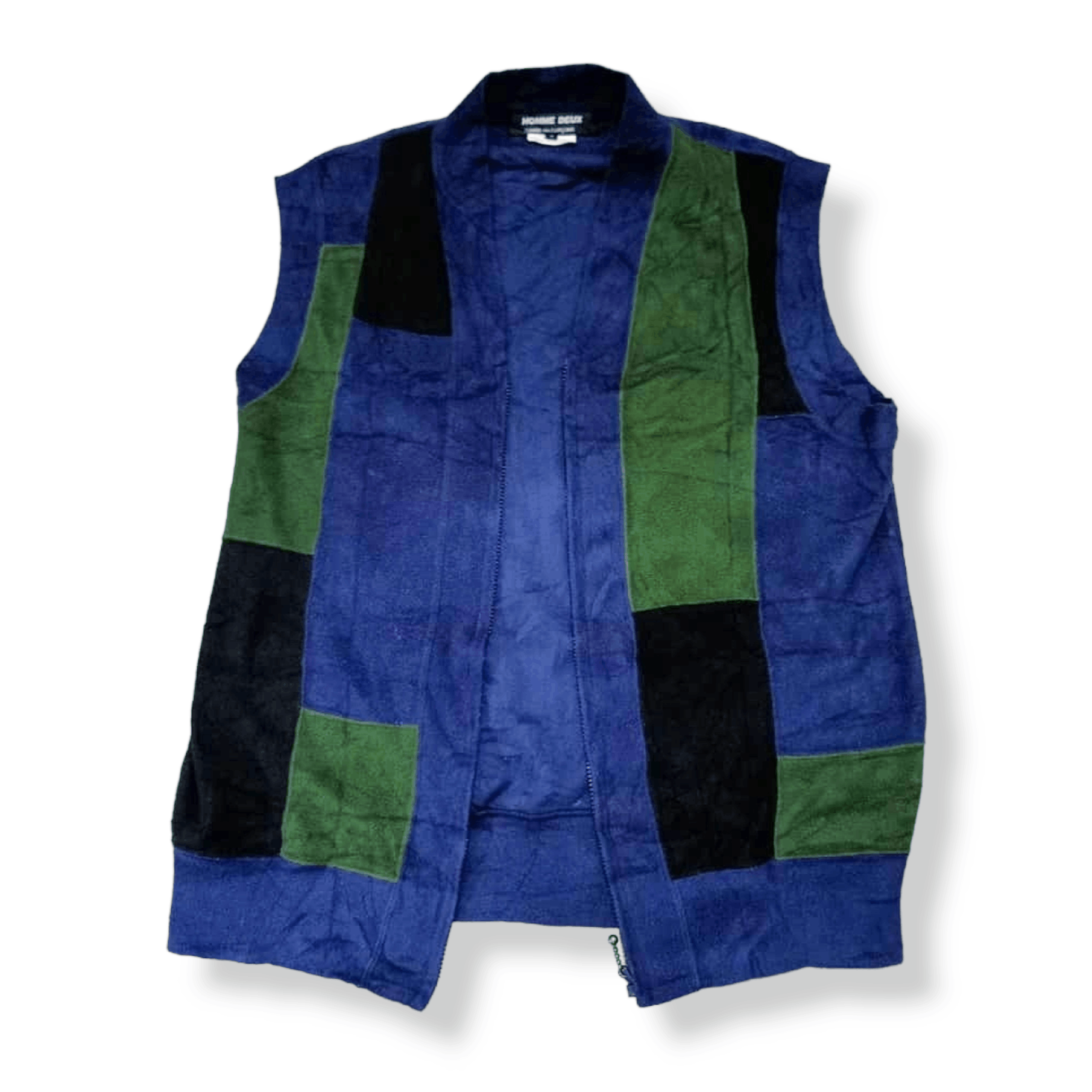 Comme Des Gracons Homme Deux Patchwork Vest