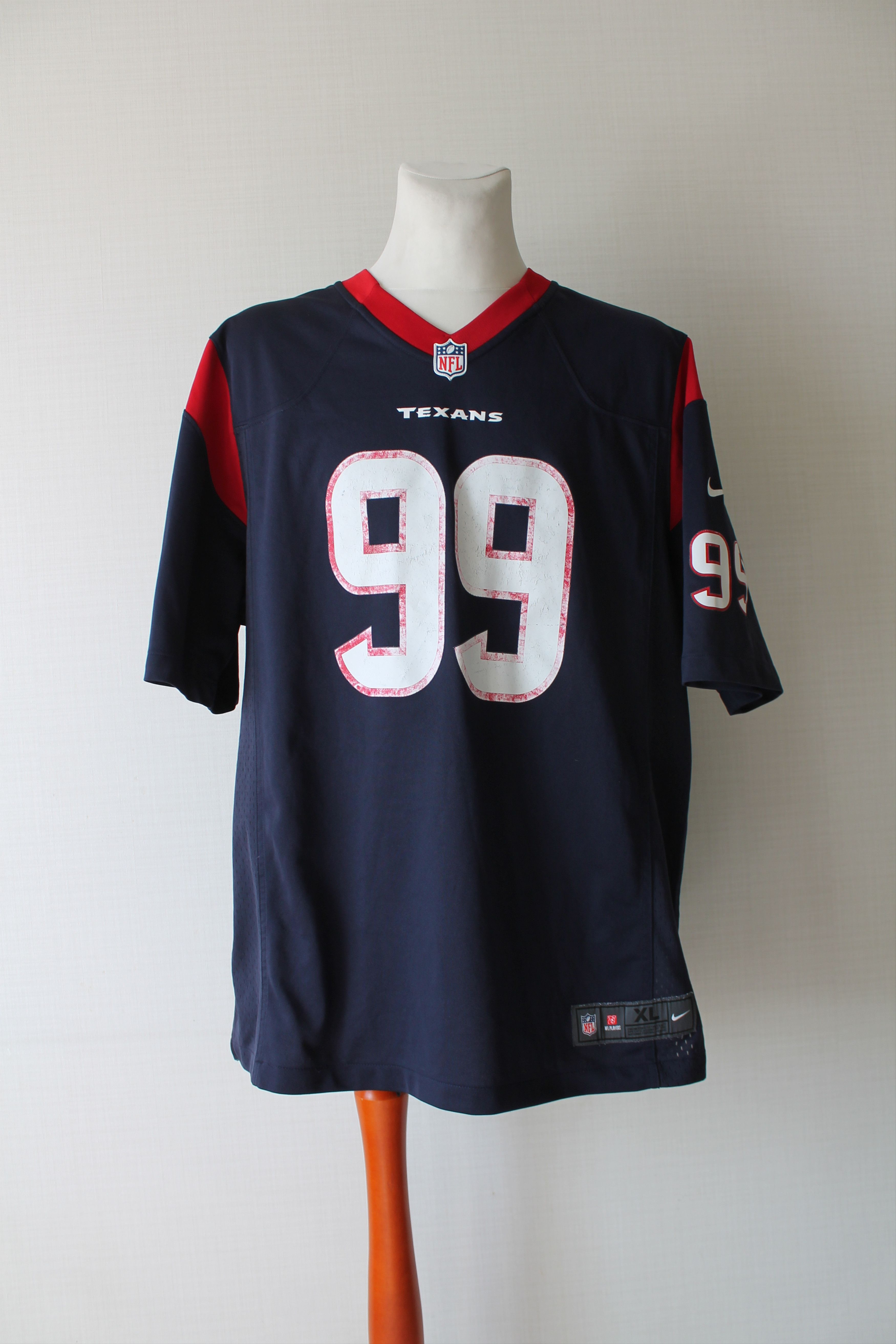 NFL Nike NFL 99 JJ Watt Houston Texans Jersey football Size US XL / EU 56 / 4 - 9 Thumbnail