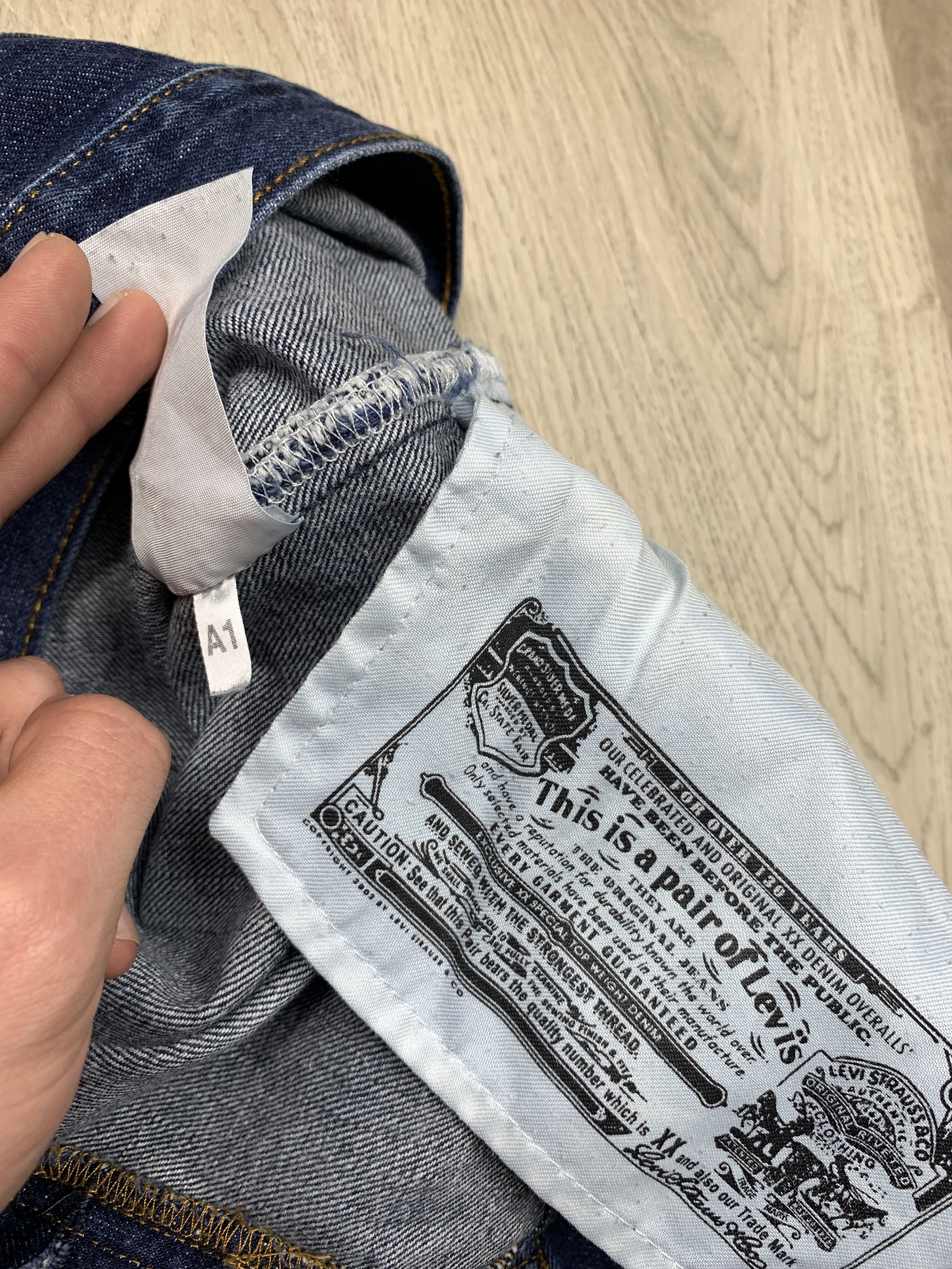 Levi's Levis 501 Vintage Denim Pant Jeans Size US 33 - 8 Thumbnail