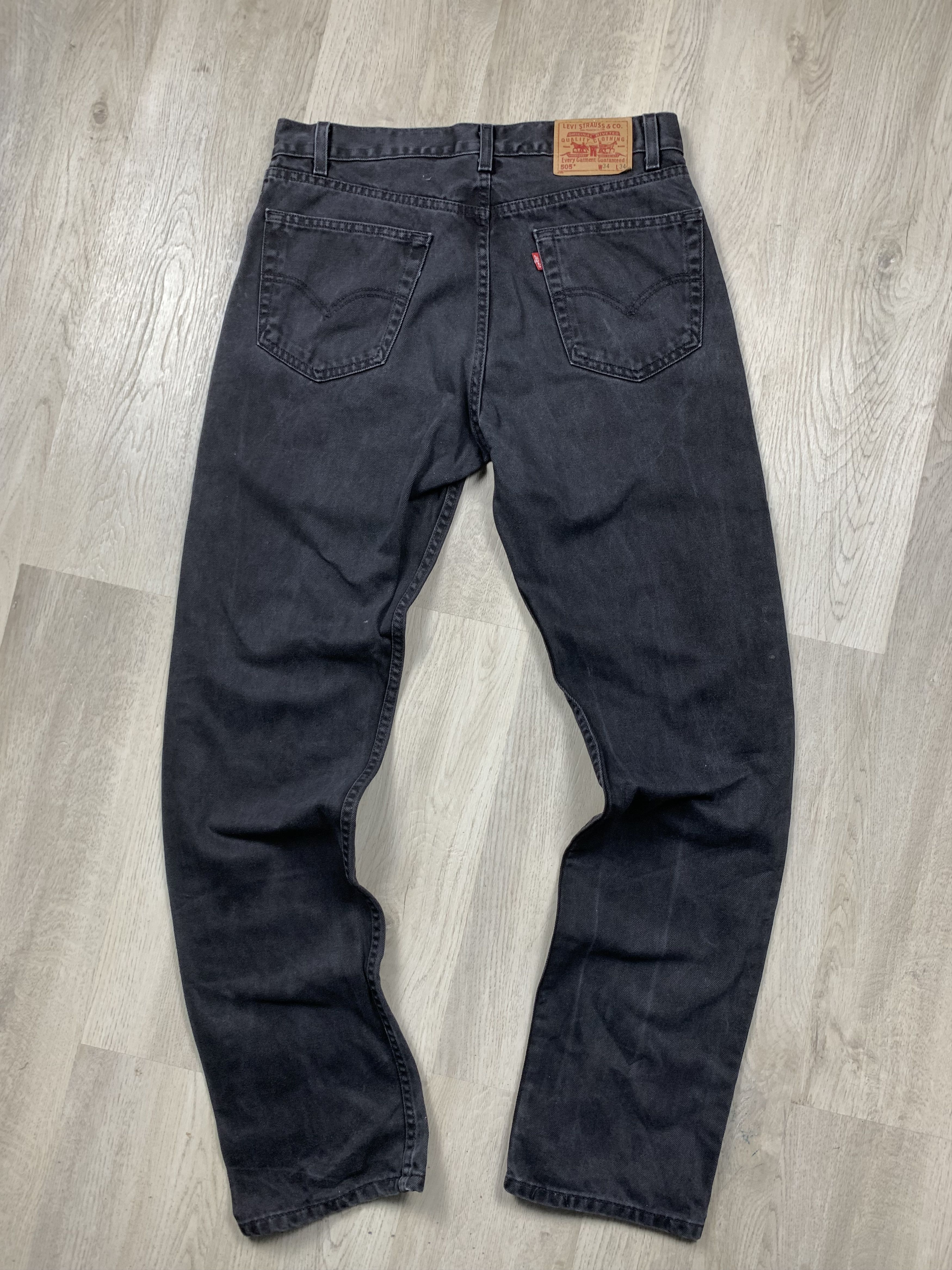 Levi's Levis 505 Vintage Faded Mens Denim Pants Jeans Size US 34 / EU 50 - 1 Thumbnail