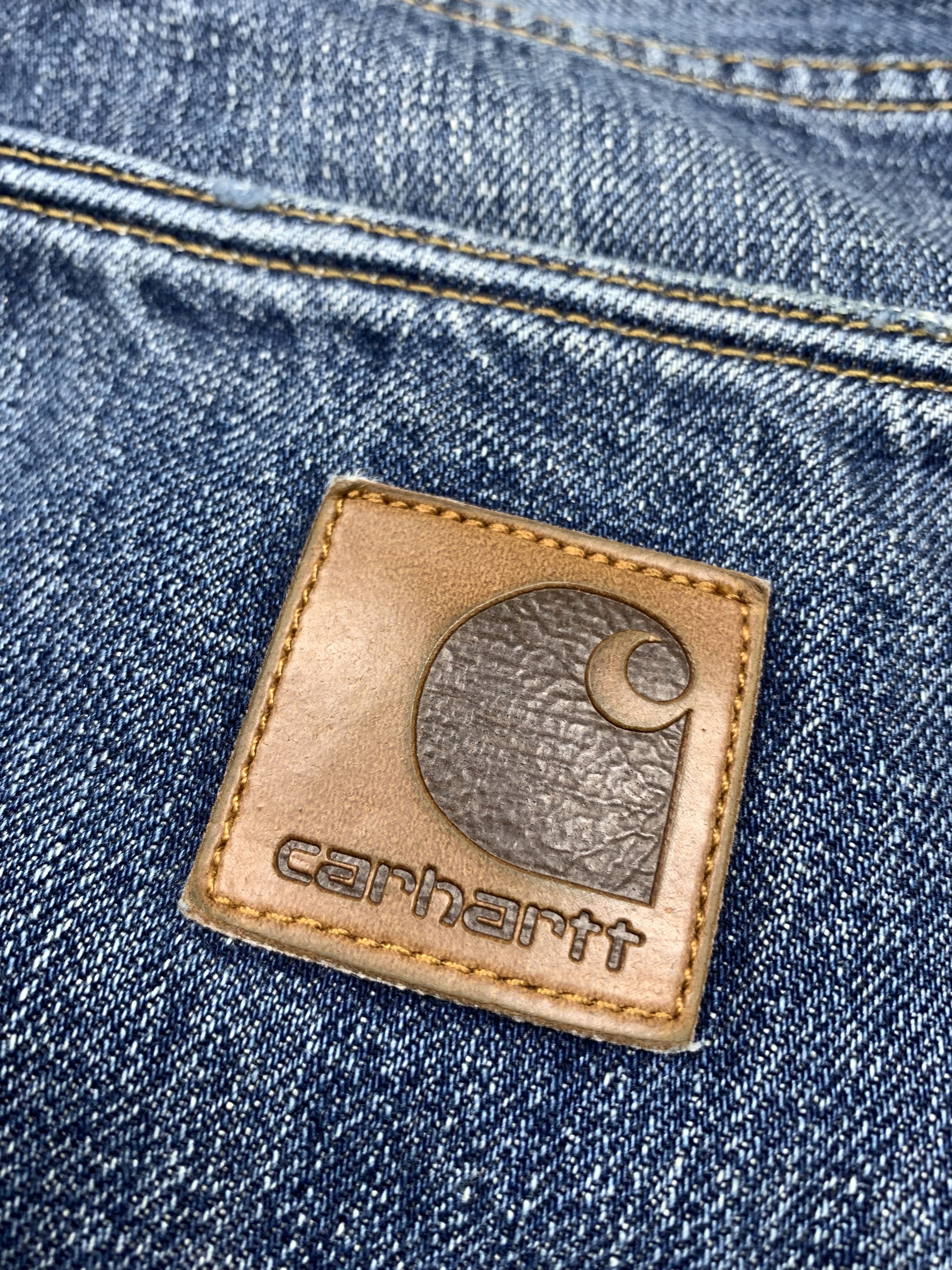 Carhartt Carhartt Vintage Klondike Denim Pants Y2K Jeans Size US 34 / EU 50 - 3 Thumbnail