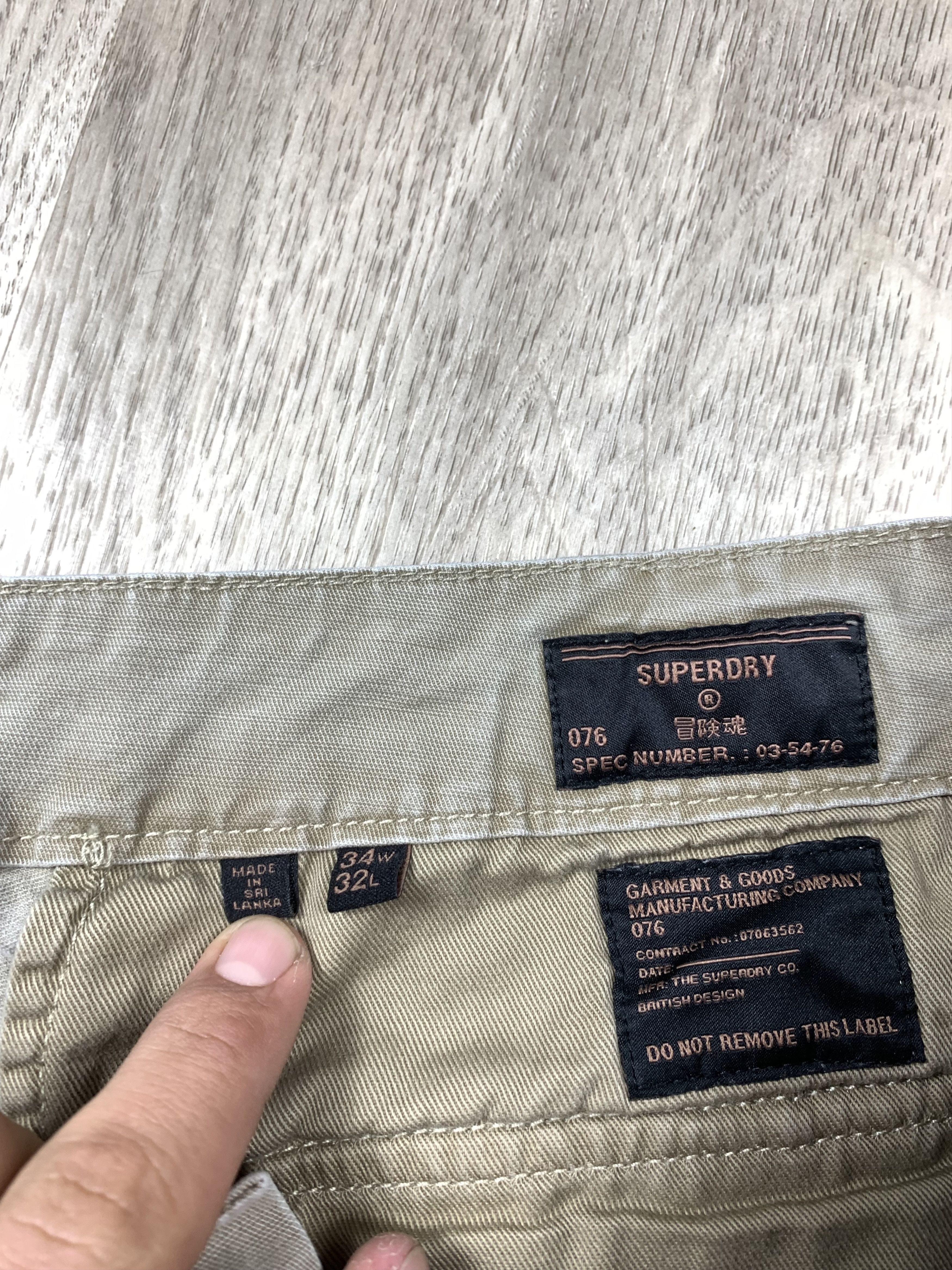 Superdry Superdry Cargo Tactical Utility Military Pants Y2K Size US 34 / EU 50 - 3 Thumbnail