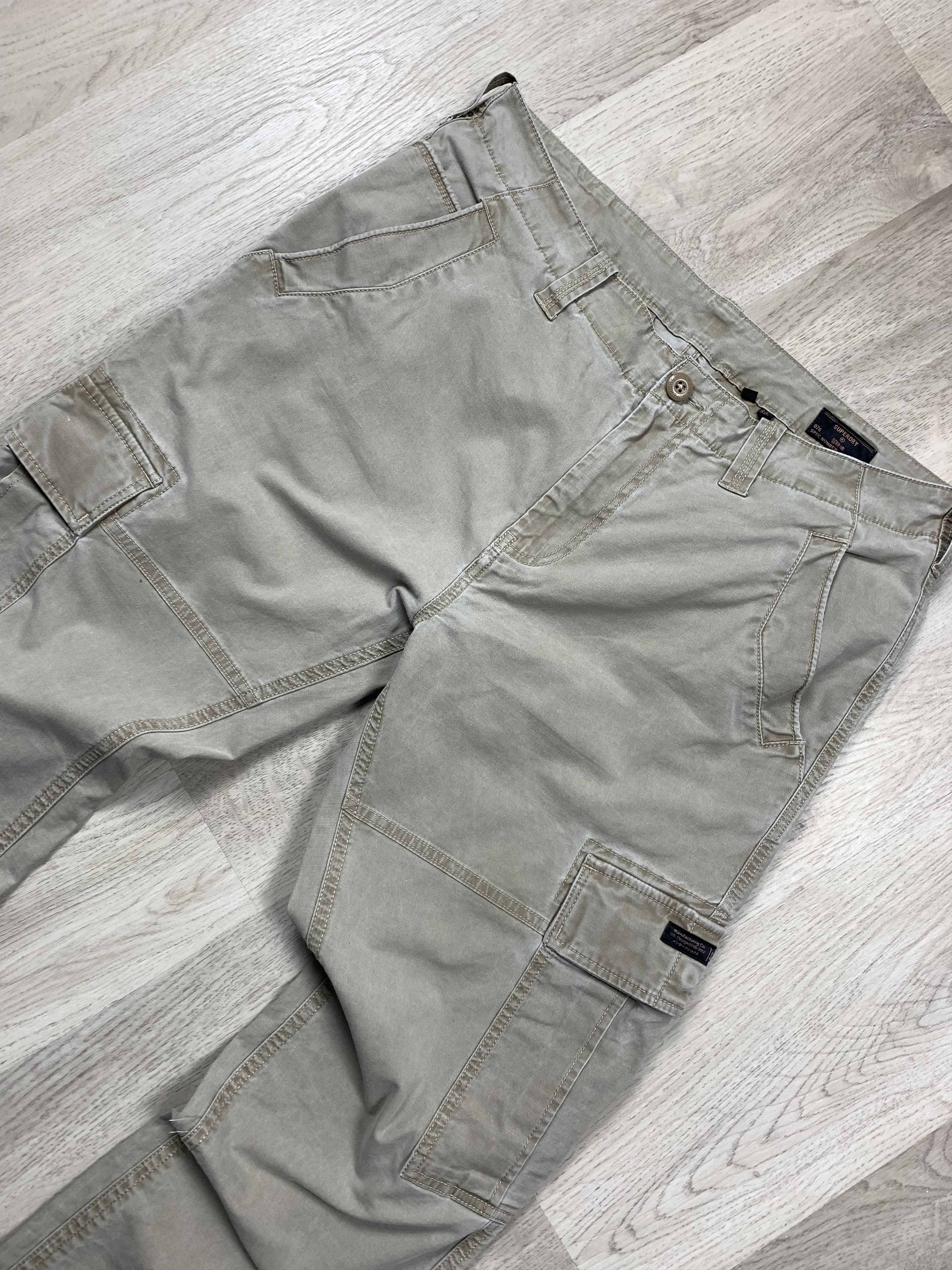 Superdry Superdry Cargo Tactical Utility Military Pants Y2K Size US 34 / EU 50 - 2 Thumbnail