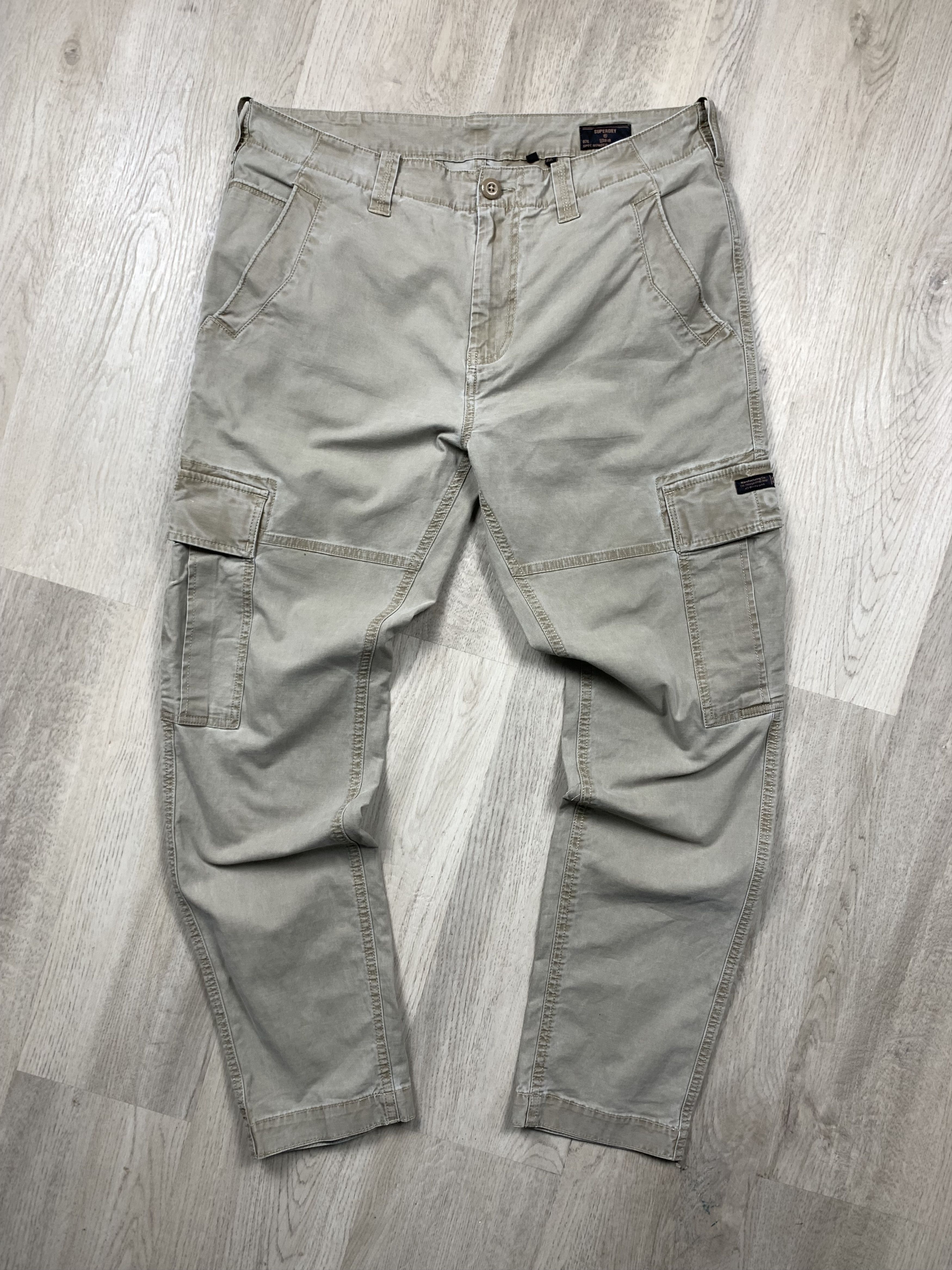 Superdry Superdry Cargo Tactical Utility Military Pants Y2K Size US 34 / EU 50 - 1 Thumbnail