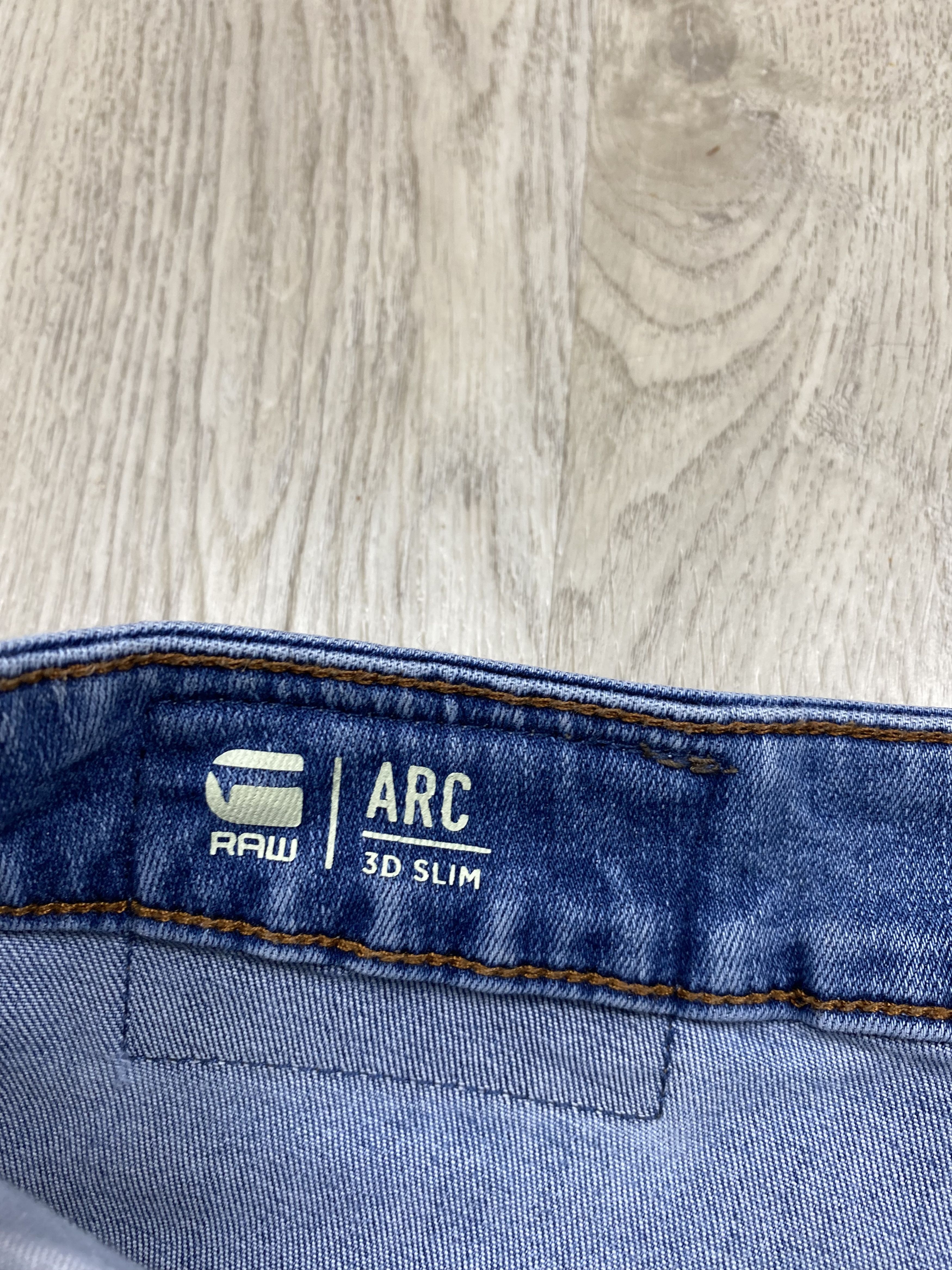 G-Star G Star Raw Vintage Mens Arc 3D Slim Denim Pants Jeans Size US 30 / EU 46 - 6 Thumbnail