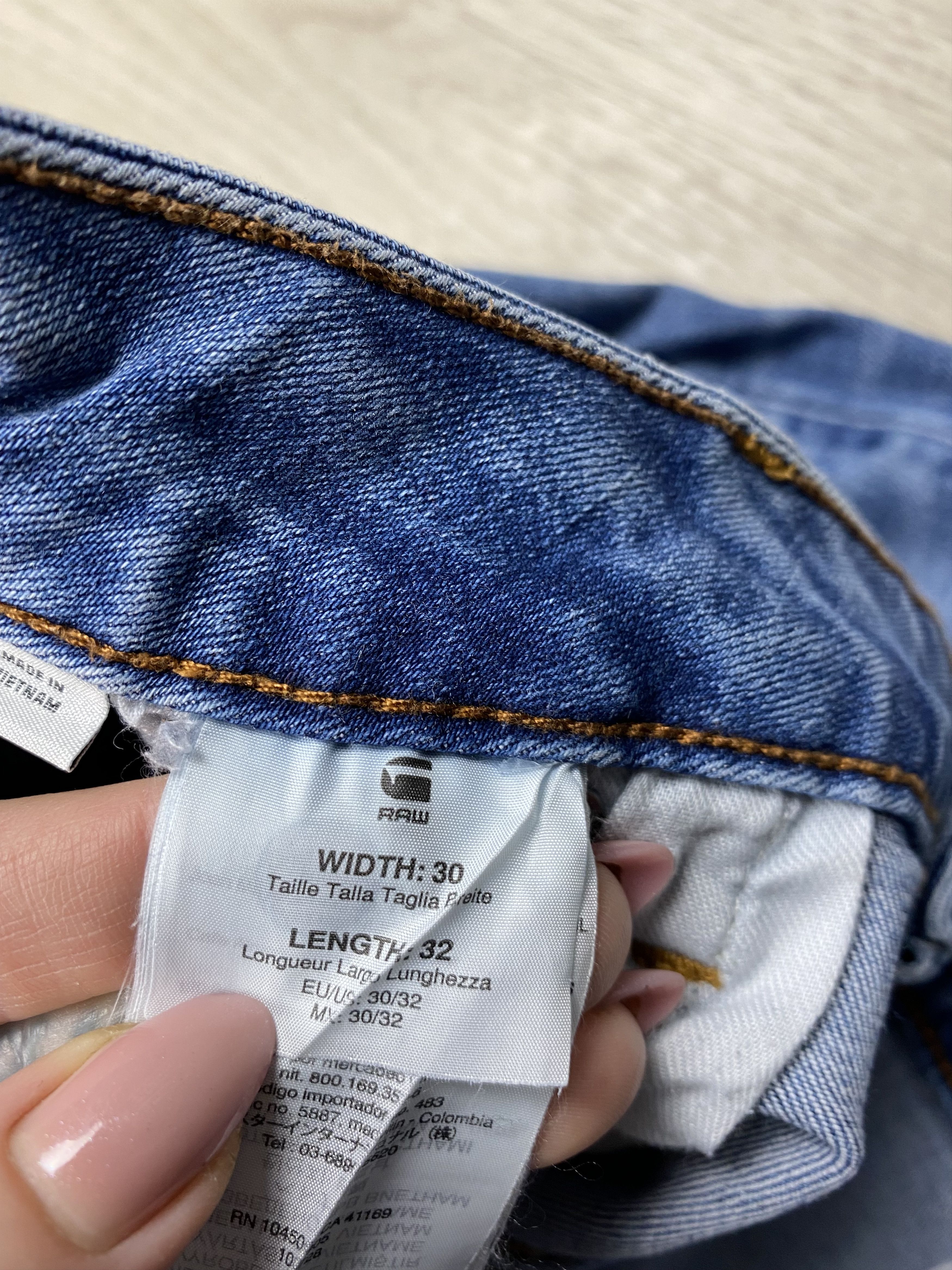 G-Star G Star Raw Vintage Mens Arc 3D Slim Denim Pants Jeans Size US 30 / EU 46 - 8 Thumbnail