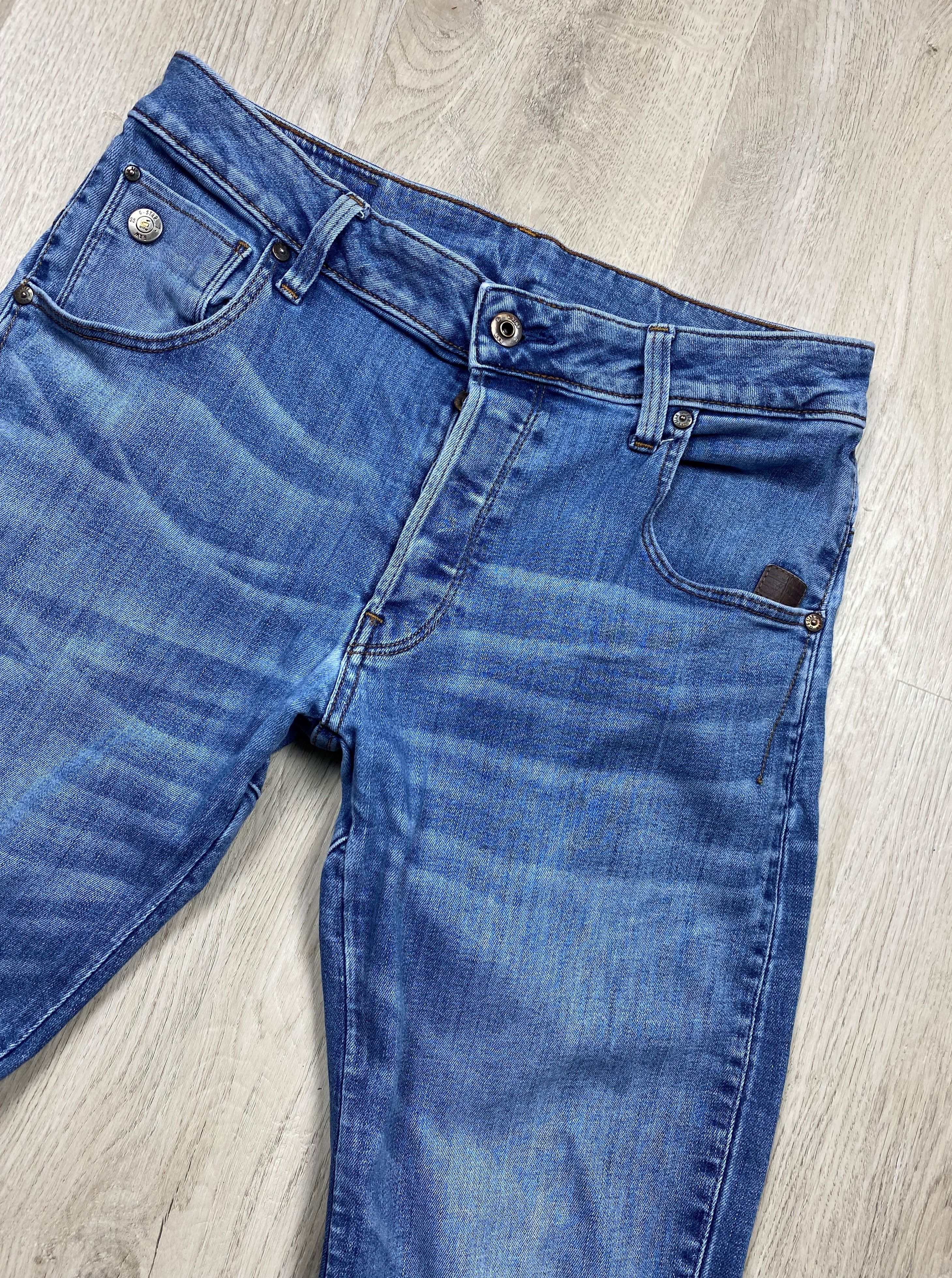 G-Star G Star Raw Vintage Mens Arc 3D Slim Denim Pants Jeans Size US 30 / EU 46 - 2 Thumbnail