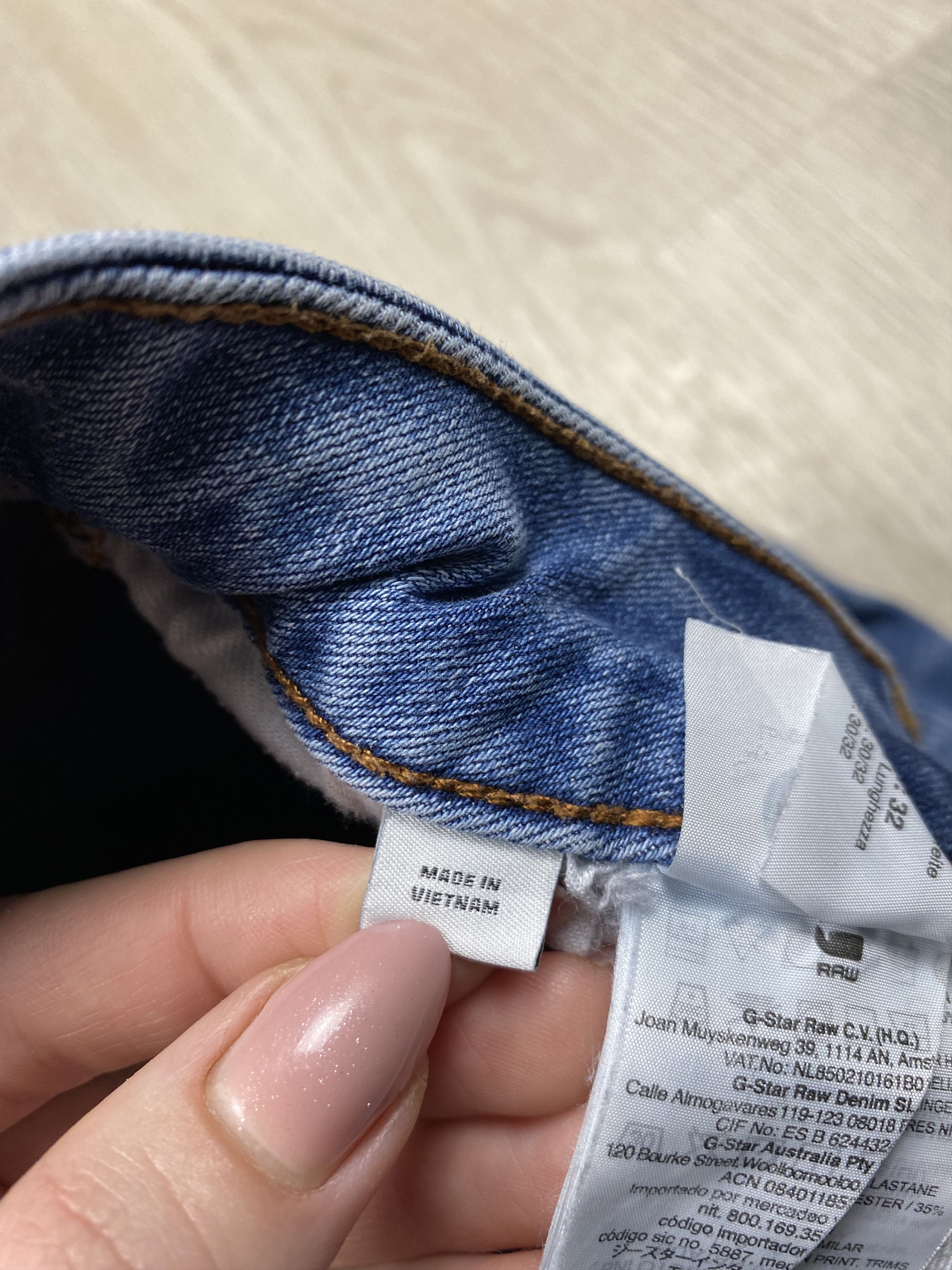 G-Star G Star Raw Vintage Mens Arc 3D Slim Denim Pants Jeans Size US 30 / EU 46 - 7 Thumbnail