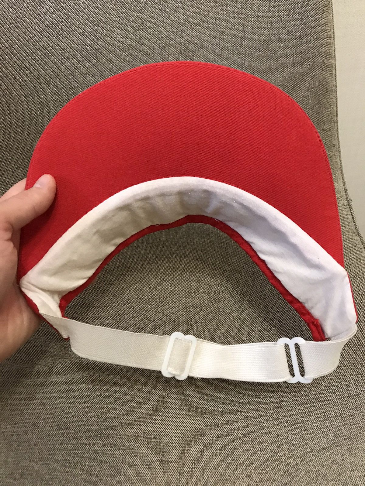 Formula 1 90’s Michael Schumacher #1 Visor Cap formula F1 red vintage Size ONE SIZE - 3 Thumbnail