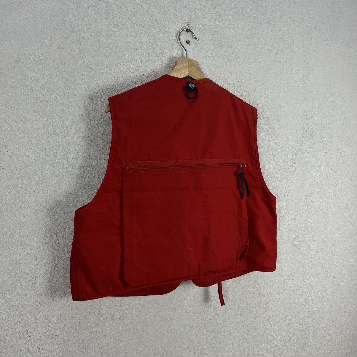 Japanese Brand VINTAGE OUTDOOR WEAR VEST UTILITY CARGO POCKET COLUMBIA Size US L / EU 52-54 / 3 - 7 Thumbnail