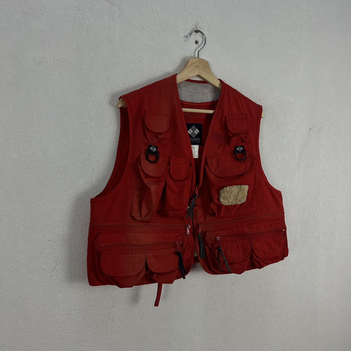 Japanese Brand VINTAGE OUTDOOR WEAR VEST UTILITY CARGO POCKET COLUMBIA Size US L / EU 52-54 / 3 - 2 Thumbnail
