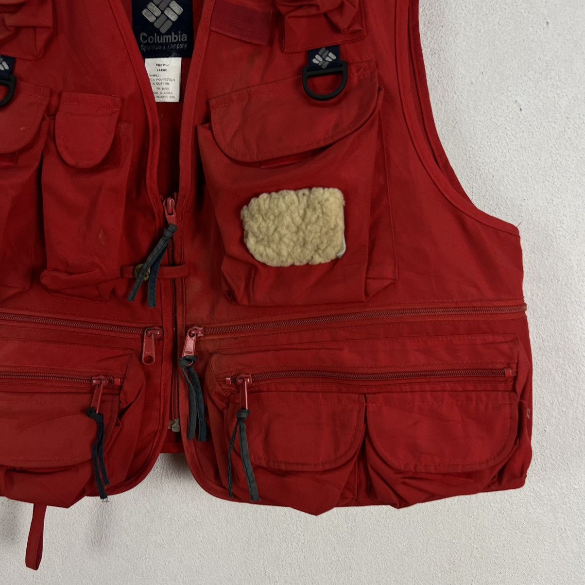Japanese Brand VINTAGE OUTDOOR WEAR VEST UTILITY CARGO POCKET COLUMBIA Size US L / EU 52-54 / 3 - 4 Thumbnail