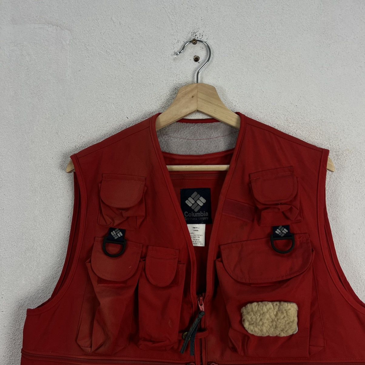 Japanese Brand VINTAGE OUTDOOR WEAR VEST UTILITY CARGO POCKET COLUMBIA Size US L / EU 52-54 / 3 - 3 Thumbnail