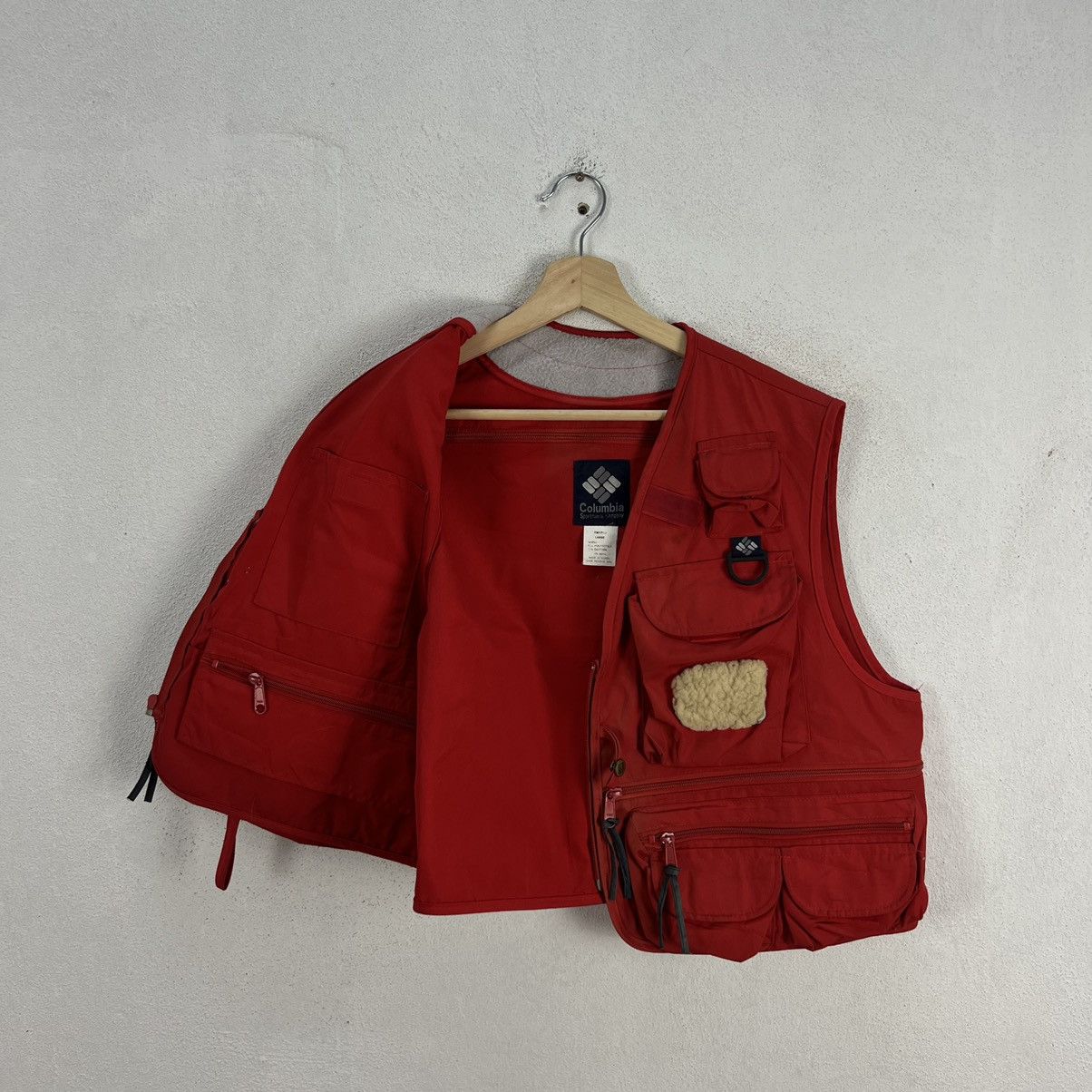 Japanese Brand VINTAGE OUTDOOR WEAR VEST UTILITY CARGO POCKET COLUMBIA Size US L / EU 52-54 / 3 - 10 Thumbnail