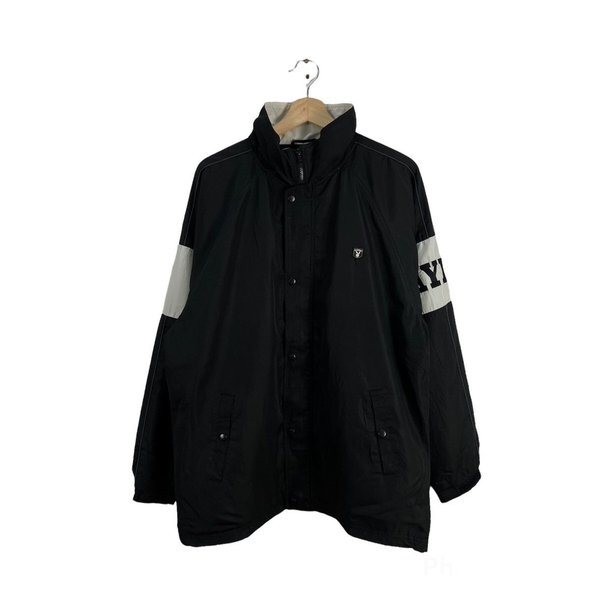 Japanese Brand VINTAGE ZIPPER JACKET BIG LOGO PLAYBOY JAPAN Size US L / EU 52-54 / 3 - 1 Thumbnail
