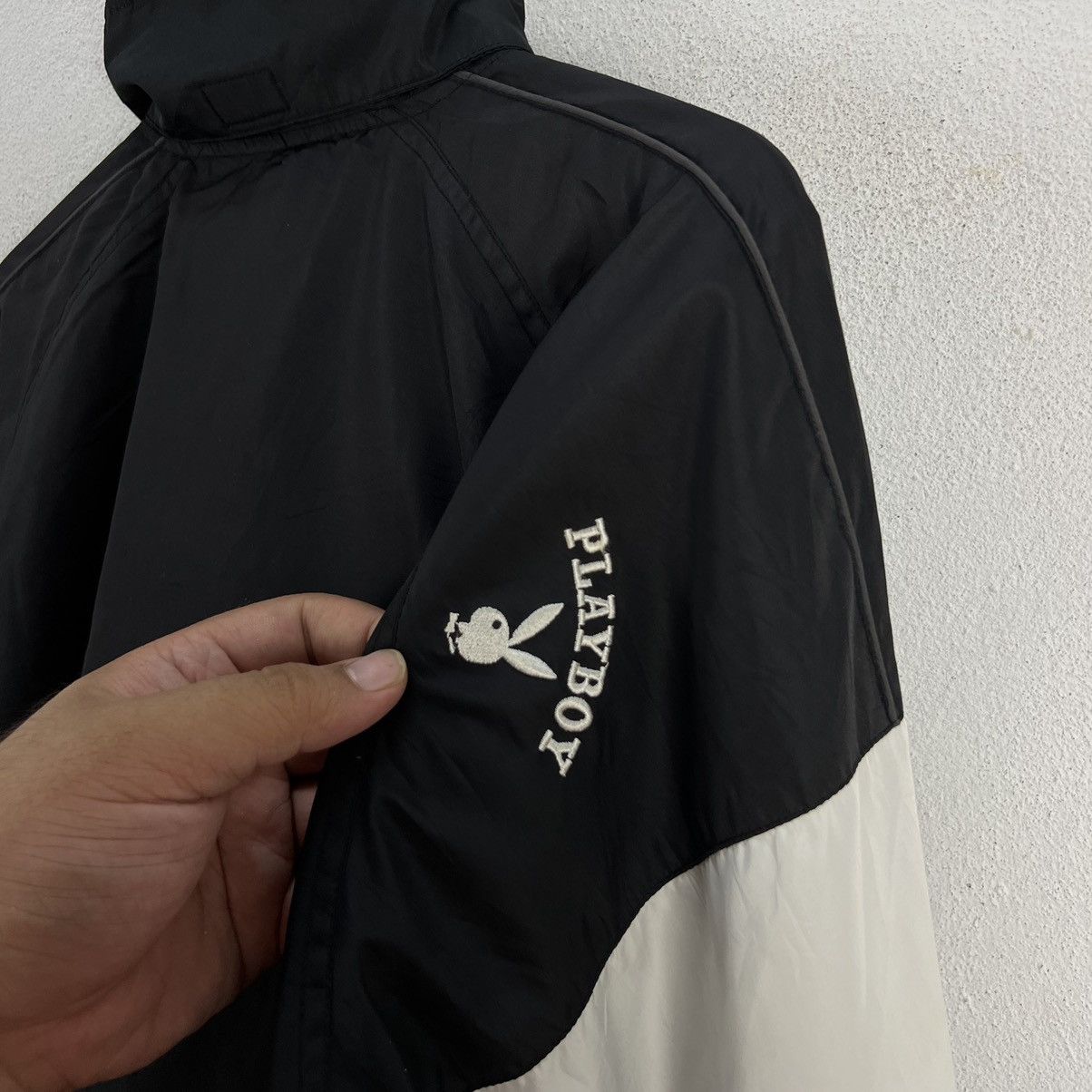 Japanese Brand VINTAGE ZIPPER JACKET BIG LOGO PLAYBOY JAPAN Size US L / EU 52-54 / 3 - 8 Thumbnail